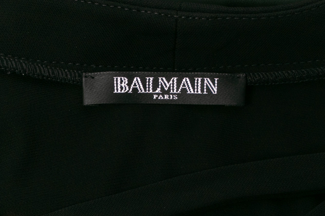 Robe à lacets Balmain
