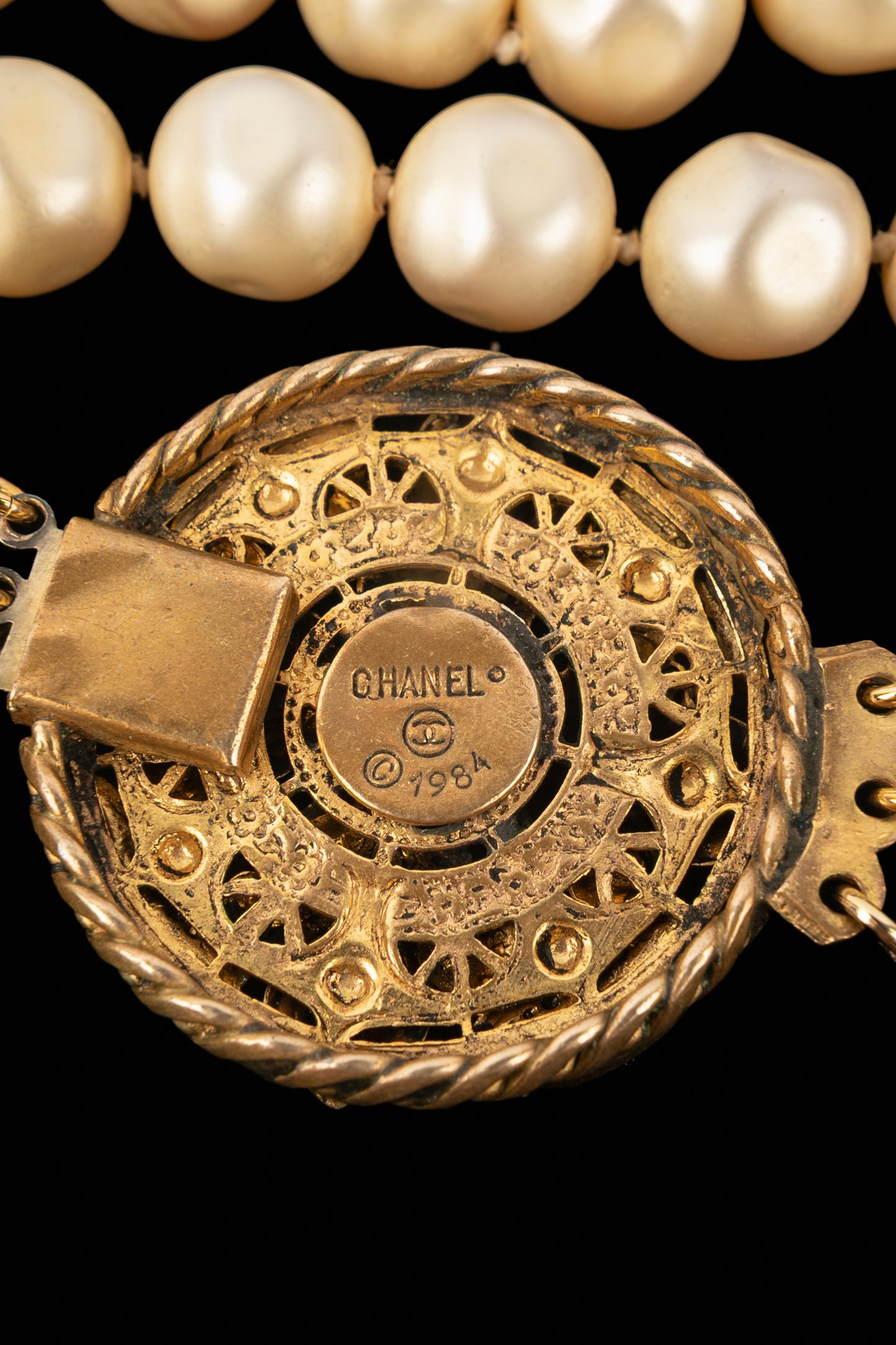 Collier baroque Chanel 1984