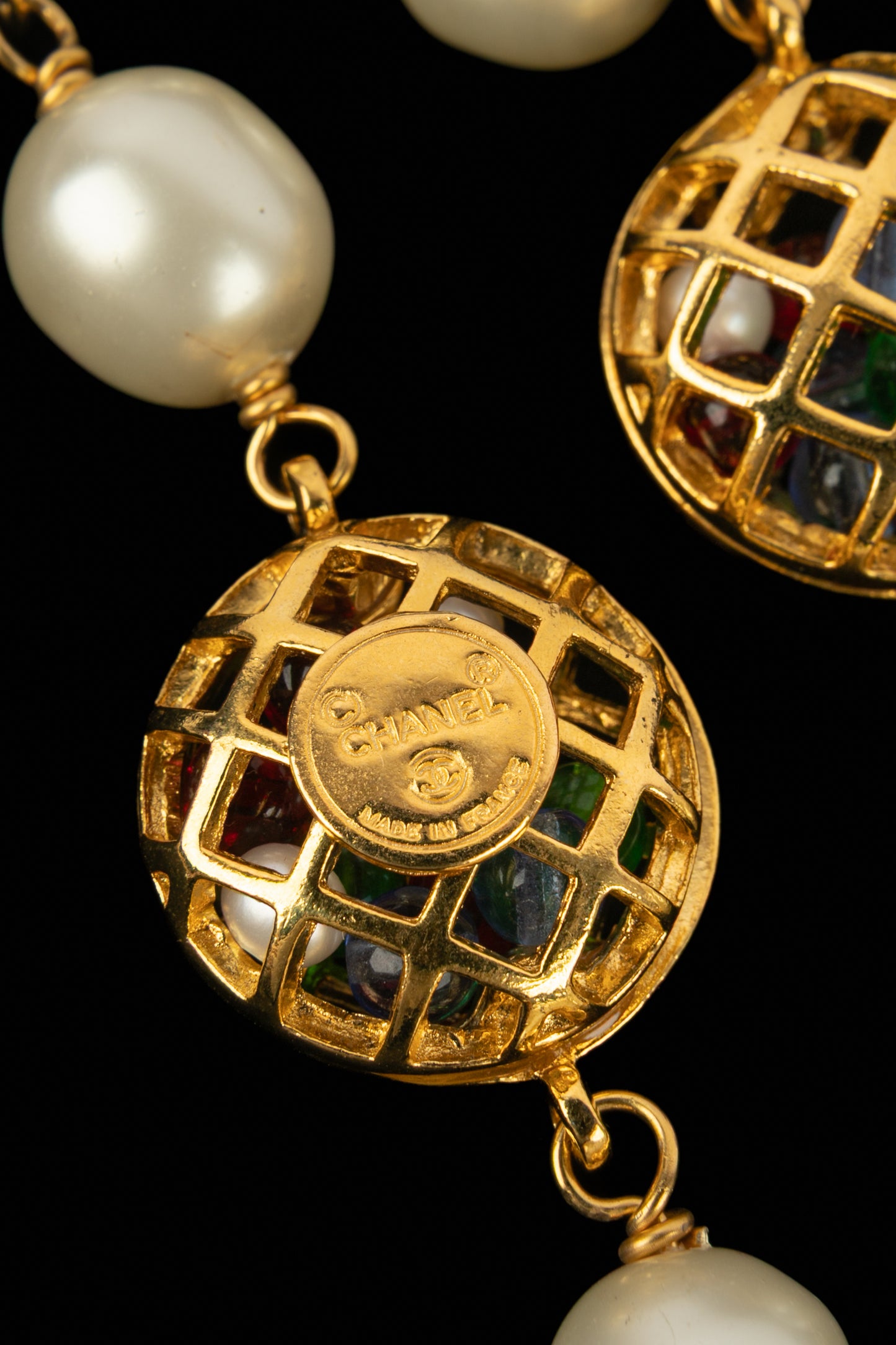 Collier de perles Chanel 1990's