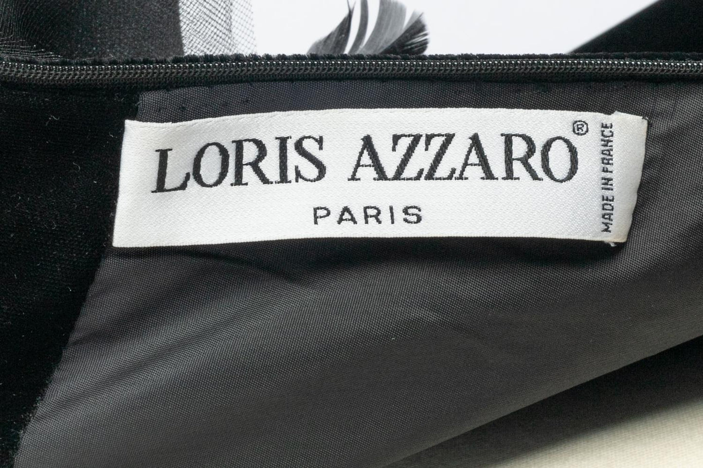 Robe en velours Loris Azzaro