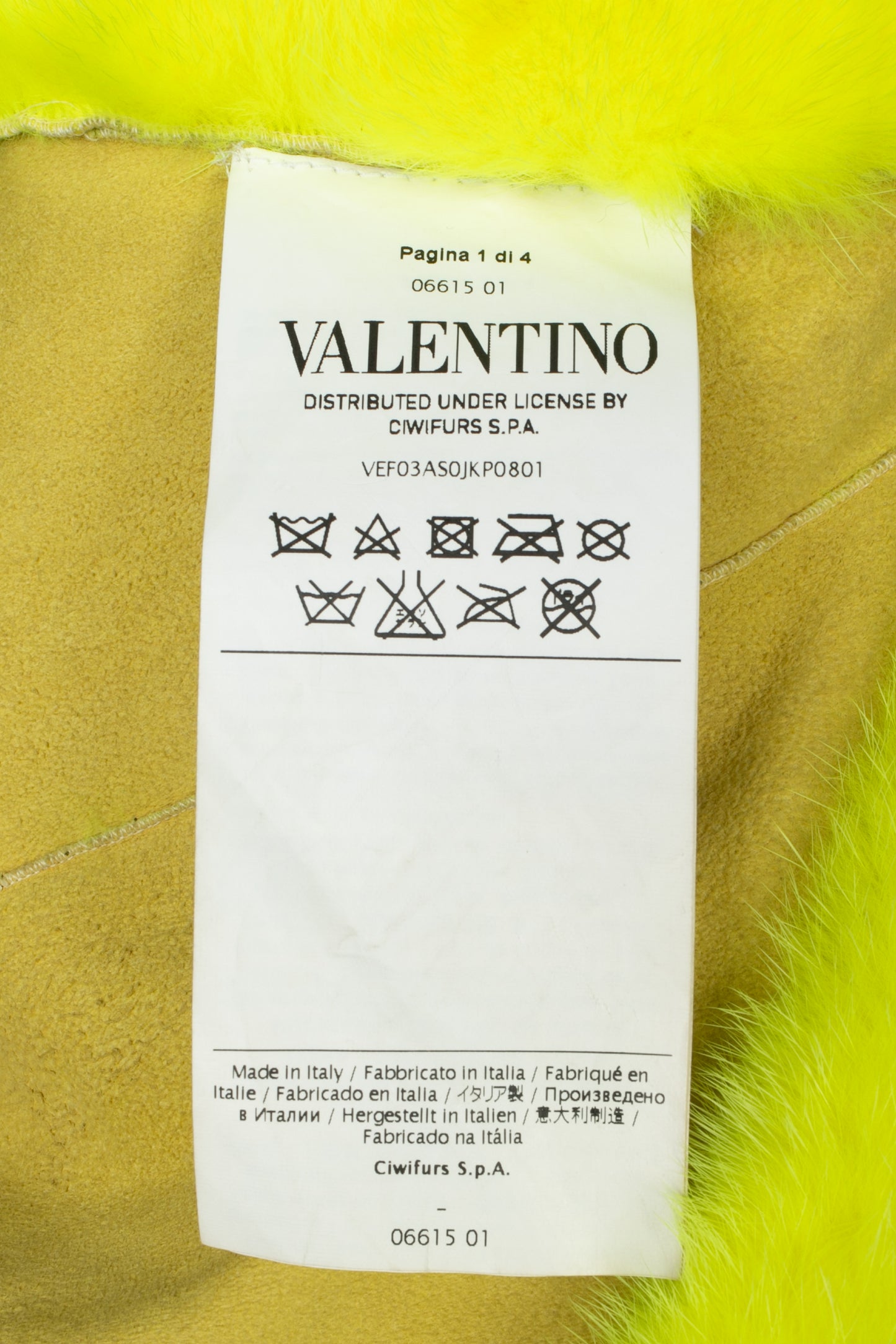 Boléro en fourrure Valentino