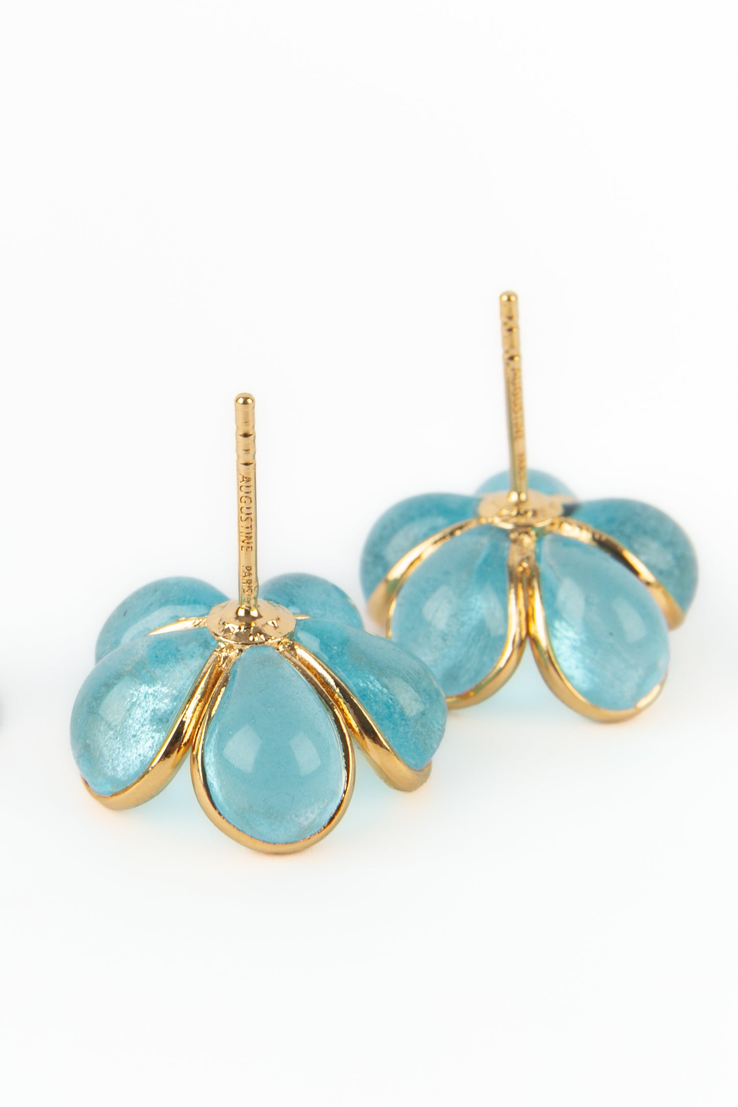 Boucles d'oreilles fleurs Augustine