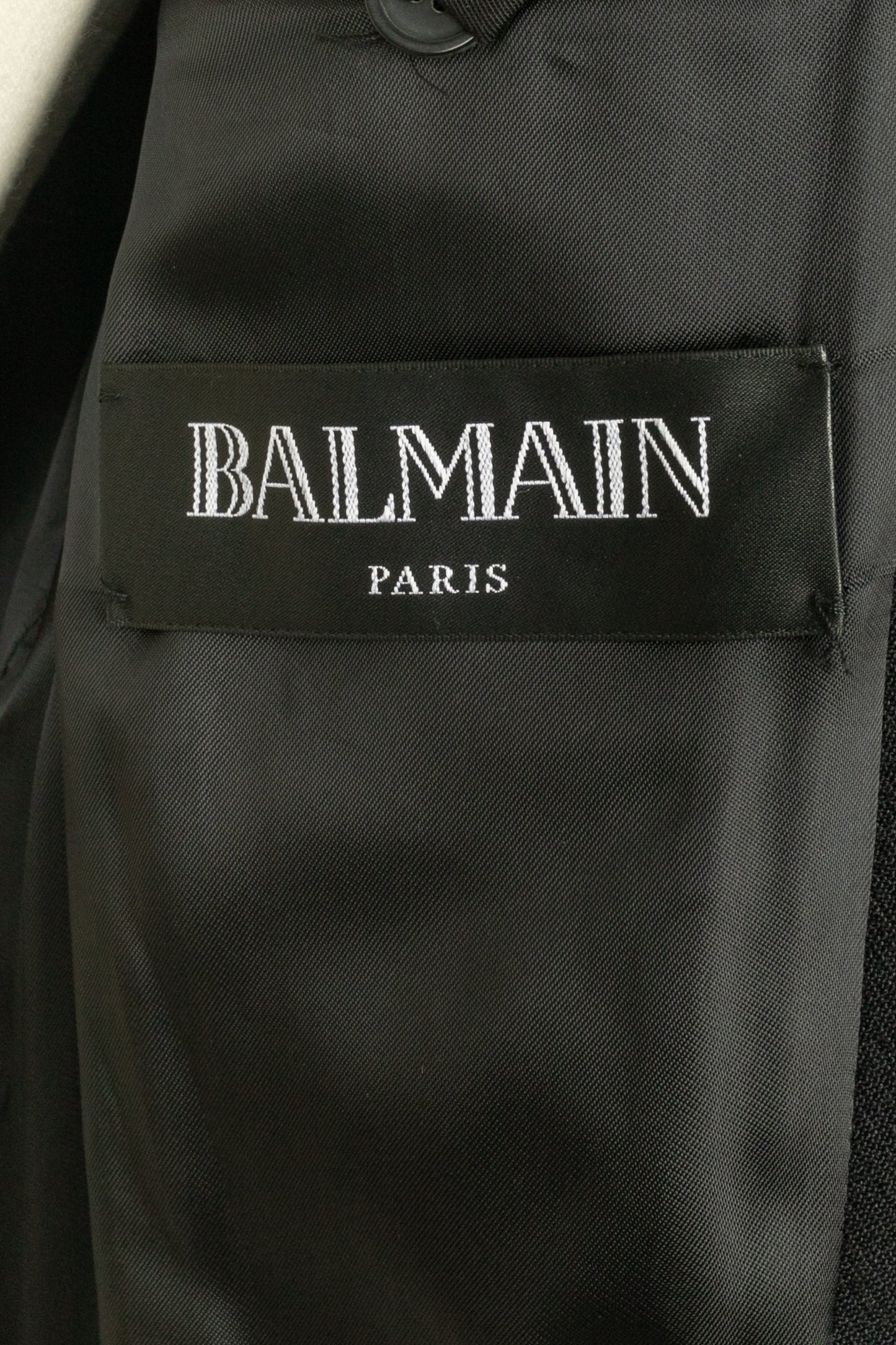 Manteau "Navy" Balmain Homme Hiver 2016