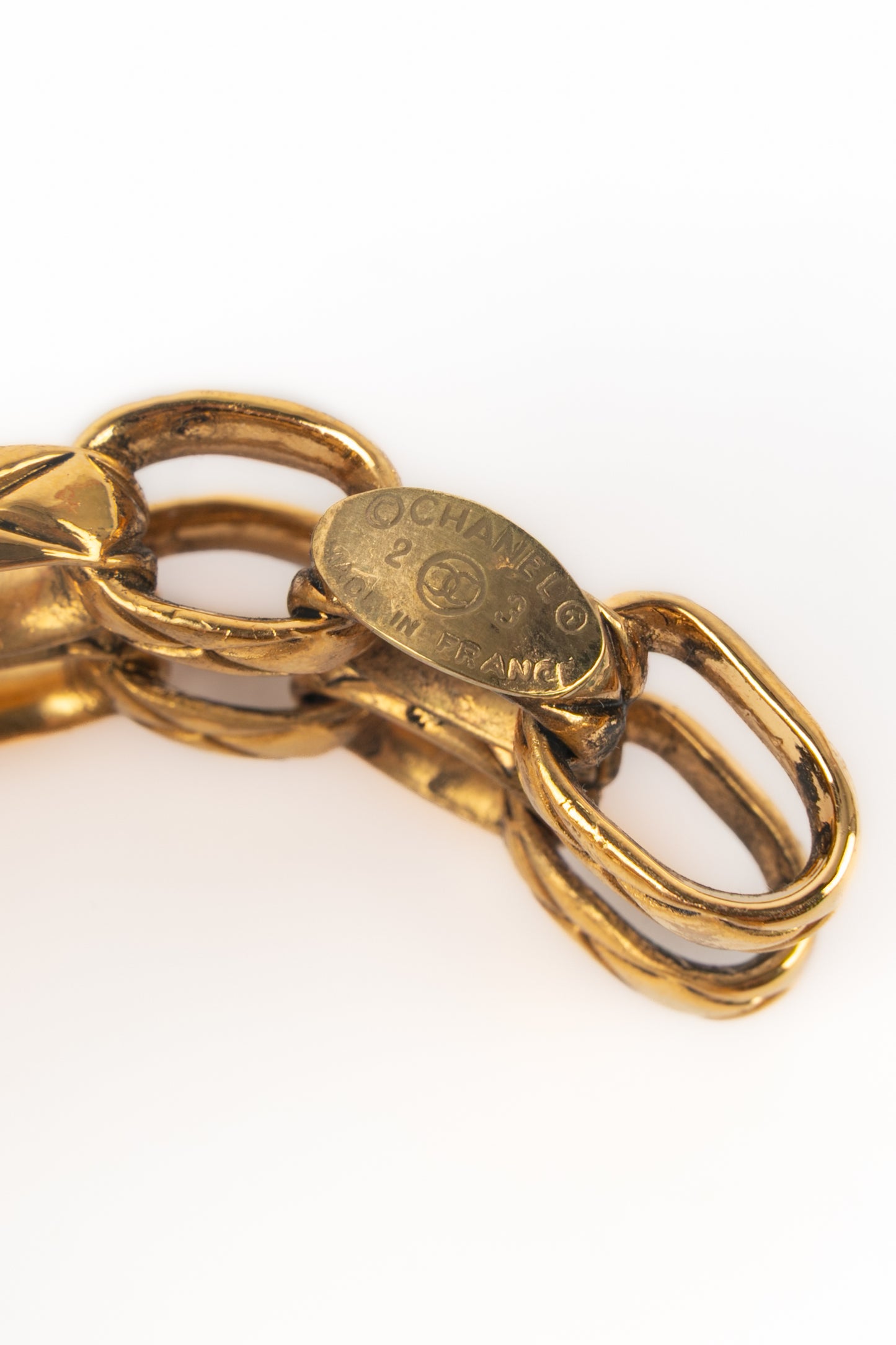 Bracelet Chanel 1980's