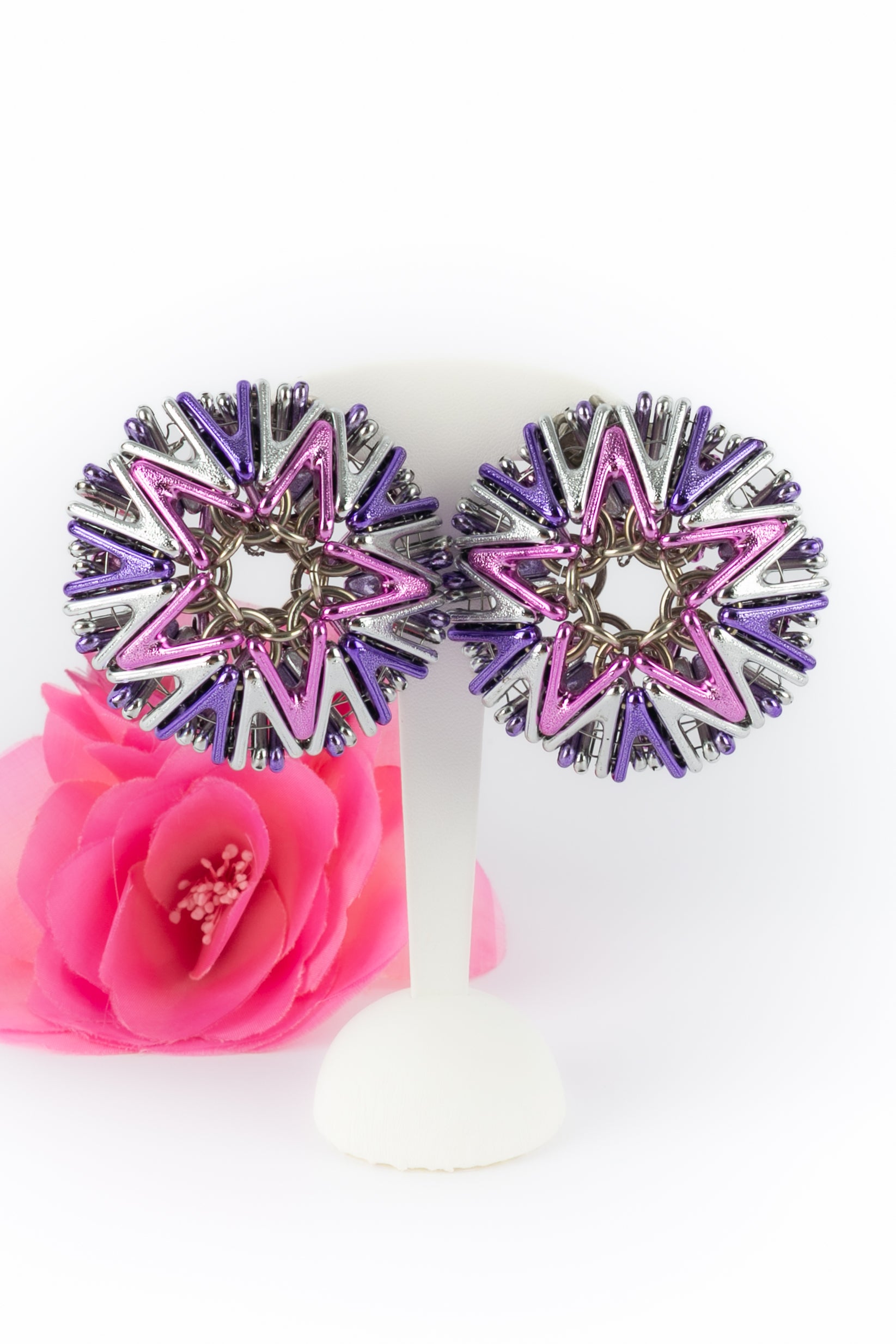 Boucles d'oreilles XL Link double dorées – Rabanne Boucles d'oreilles XL Link double dorées – Rabanne