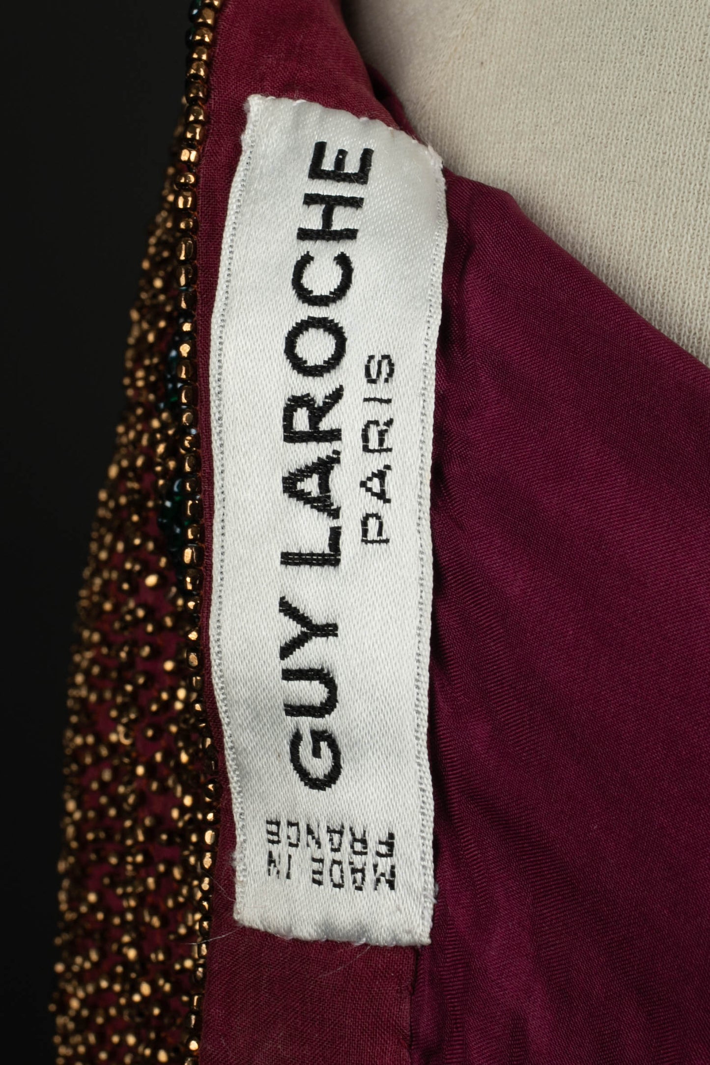 Pantalon Guy Laroche Haute Couture 1989