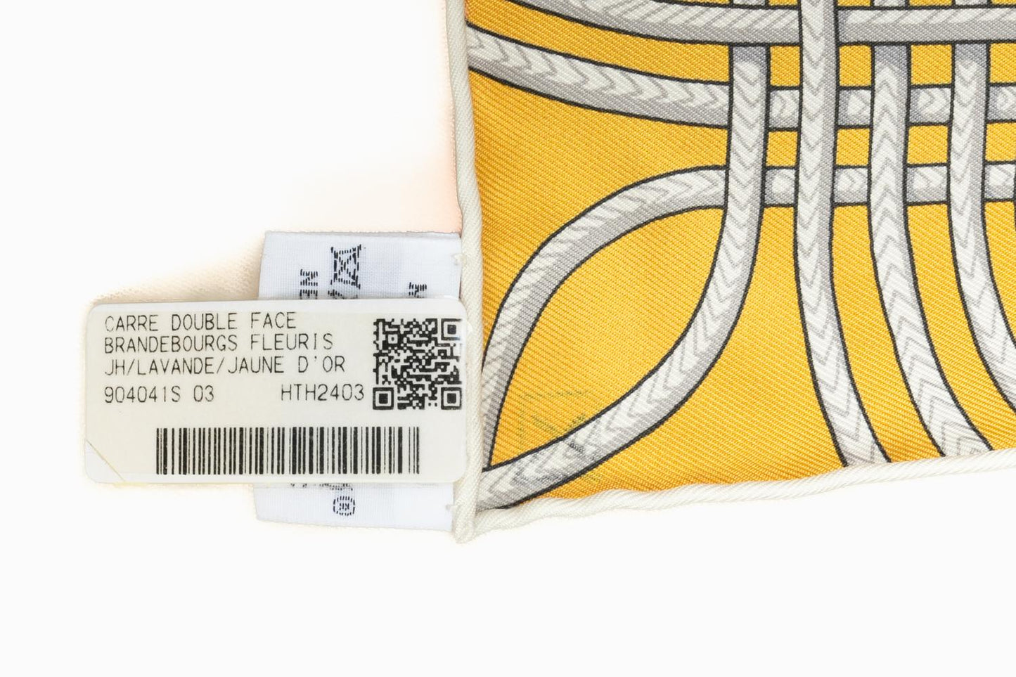 Foulard / Carré "Brandebourgs Fleuris" double face Hermès