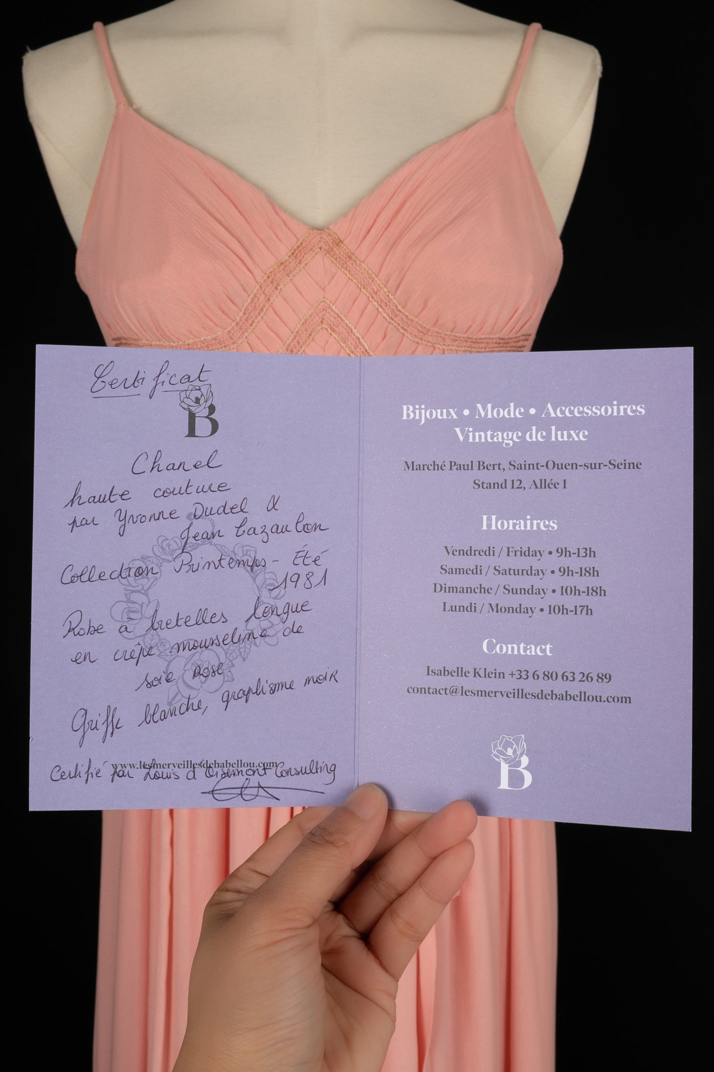 Robe Chanel Haute Couture