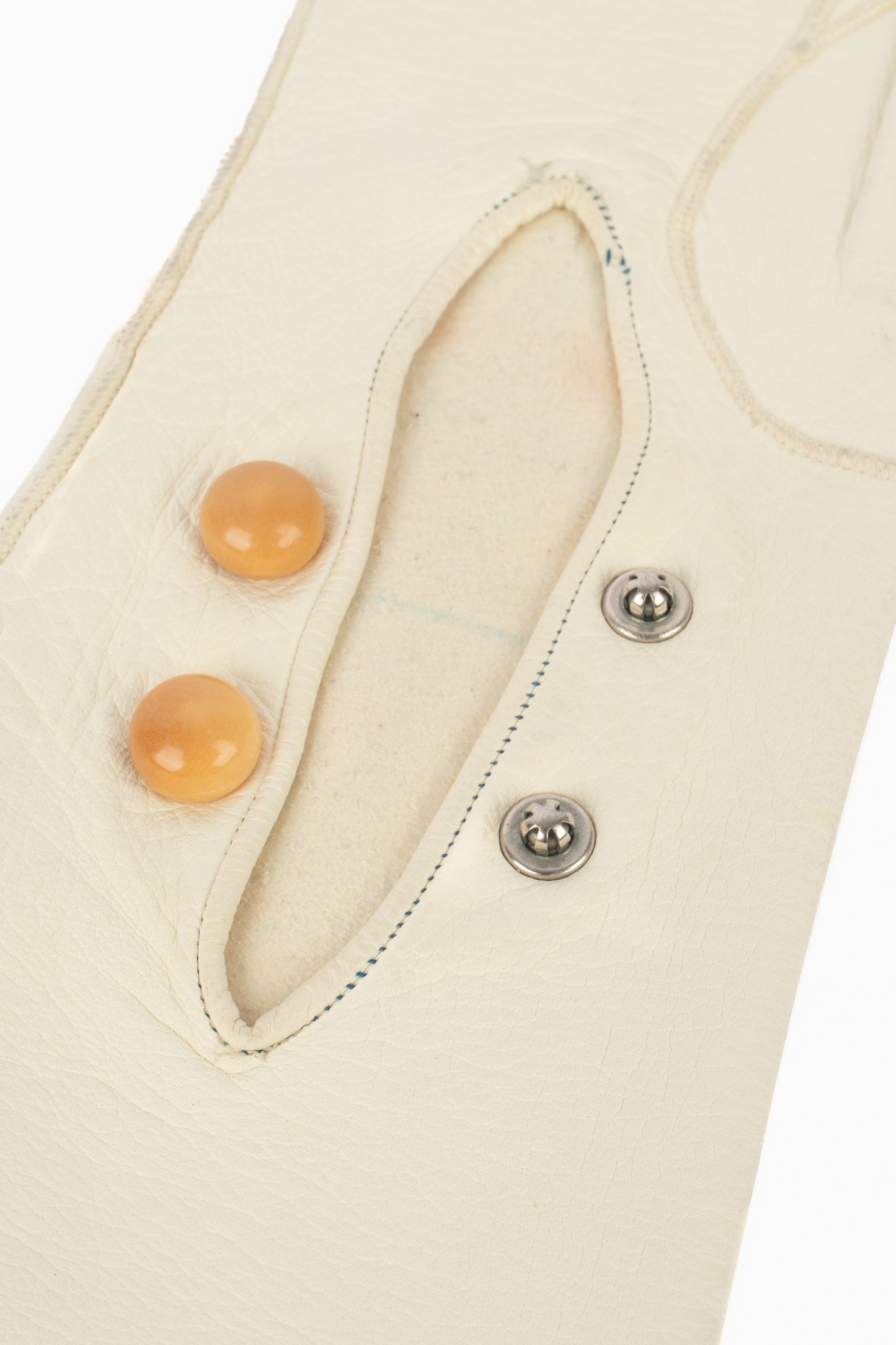 Longs gants vintage en cuir