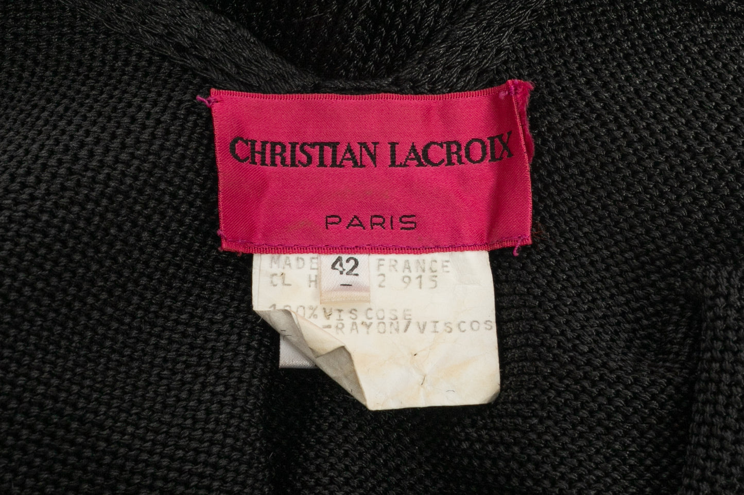 Robe Christian Lacroix Hiver 1993