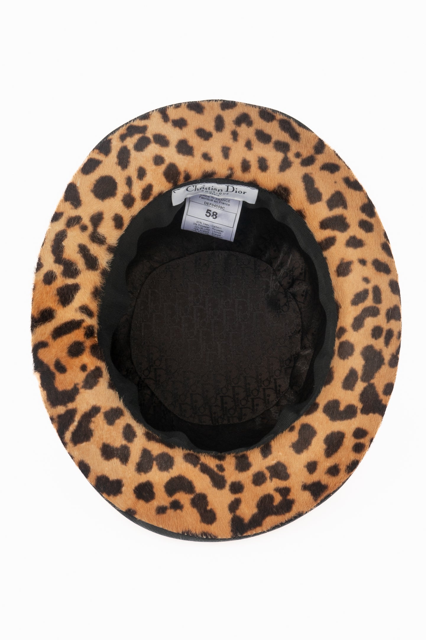 Chapeau Christian Dior Hiver 2004