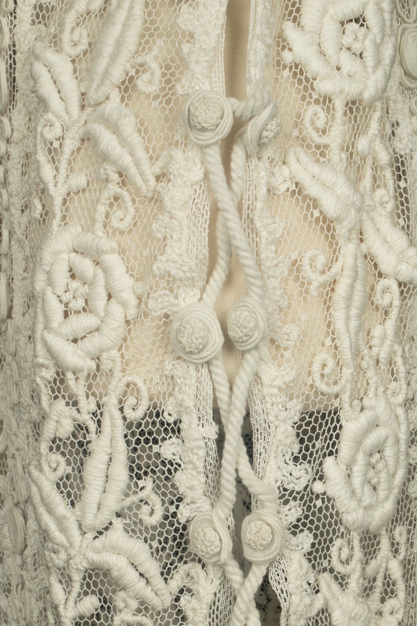 Gilet ancien en crochet