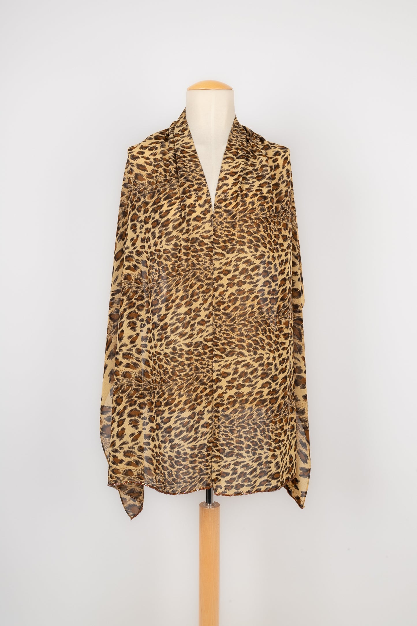 Robe du soir léopard