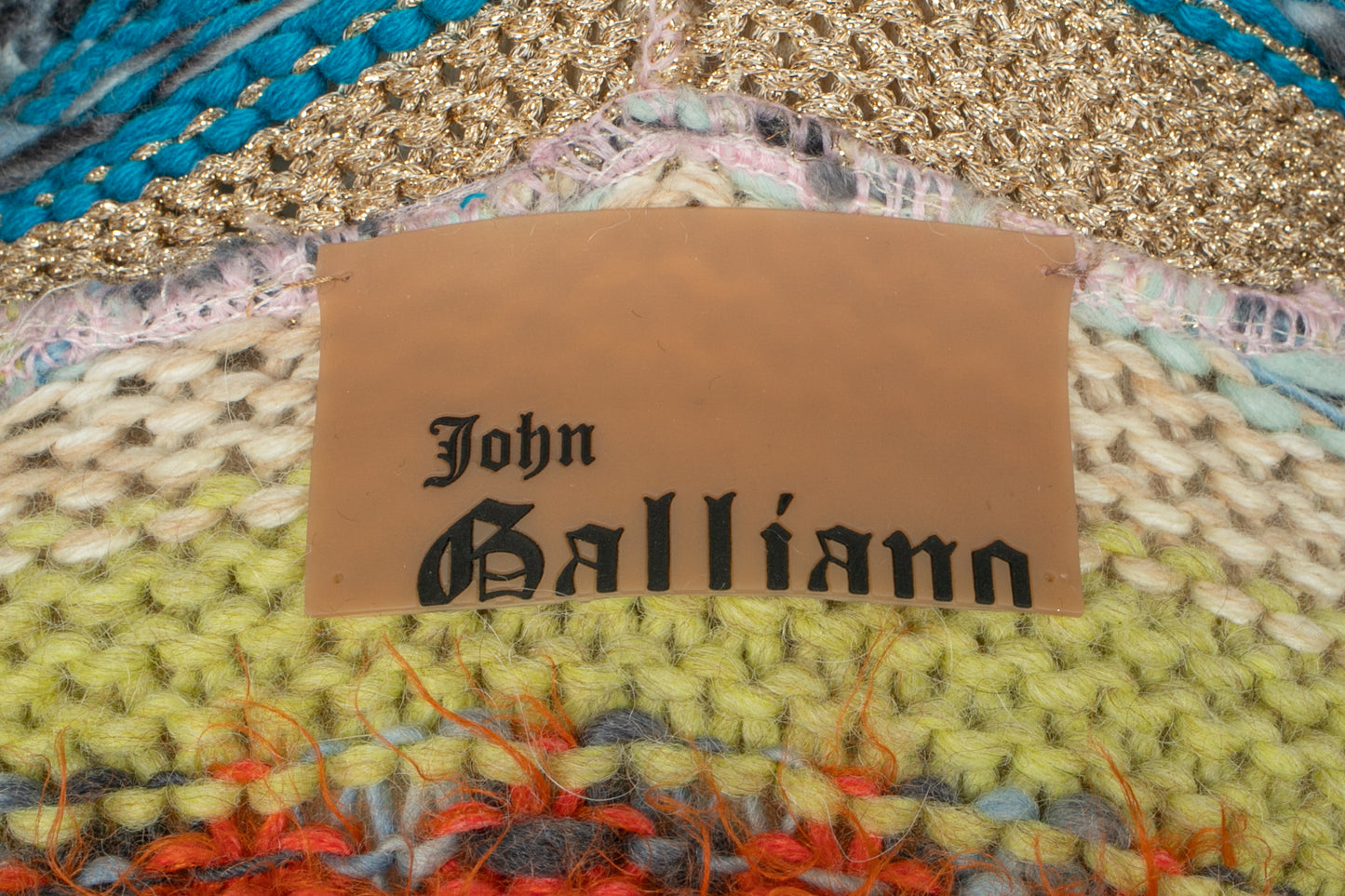 Gilet en crochet John Galliano 2004