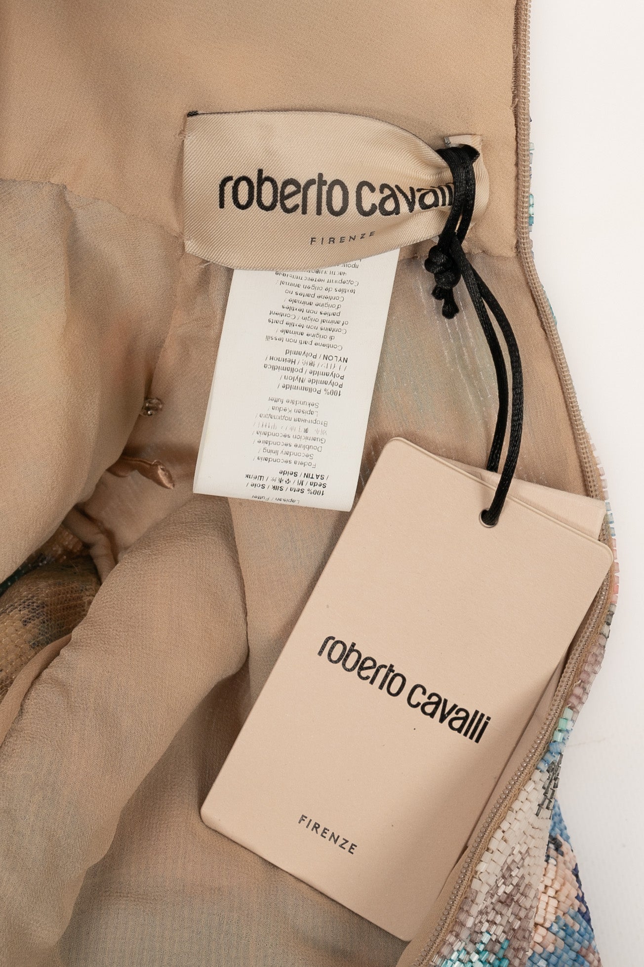 Robe perlée Roberto Cavalli