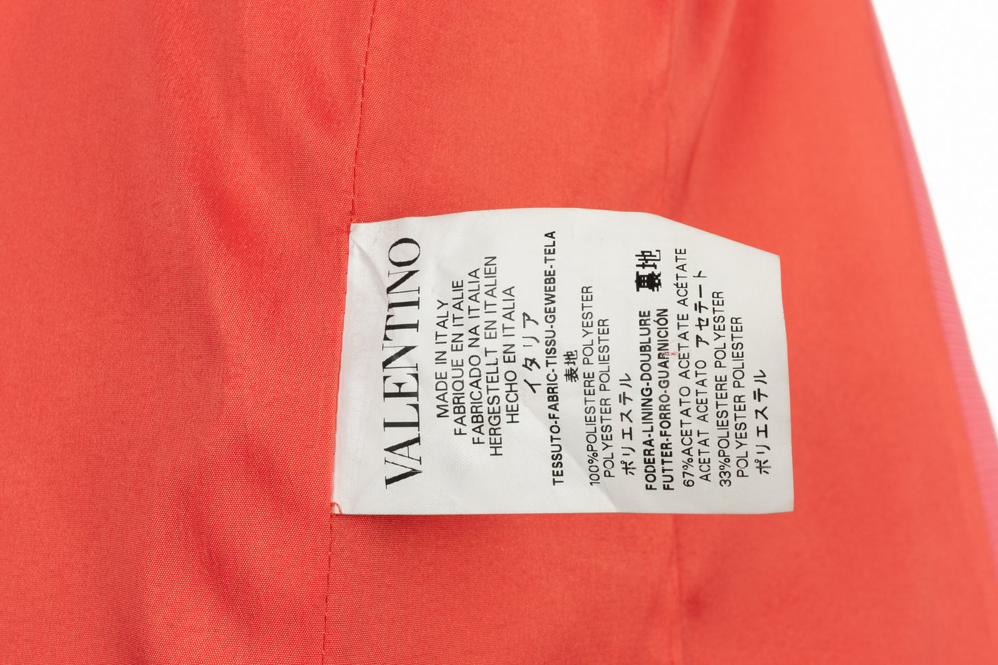 Manteau rose Valentino