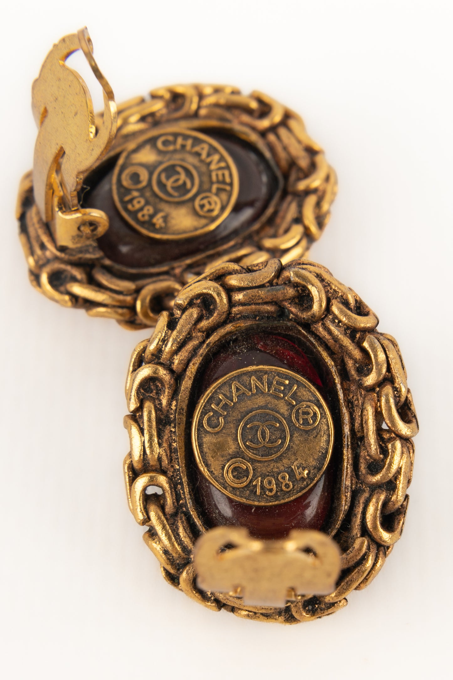 Boucles d'oreilles Chanel 1984