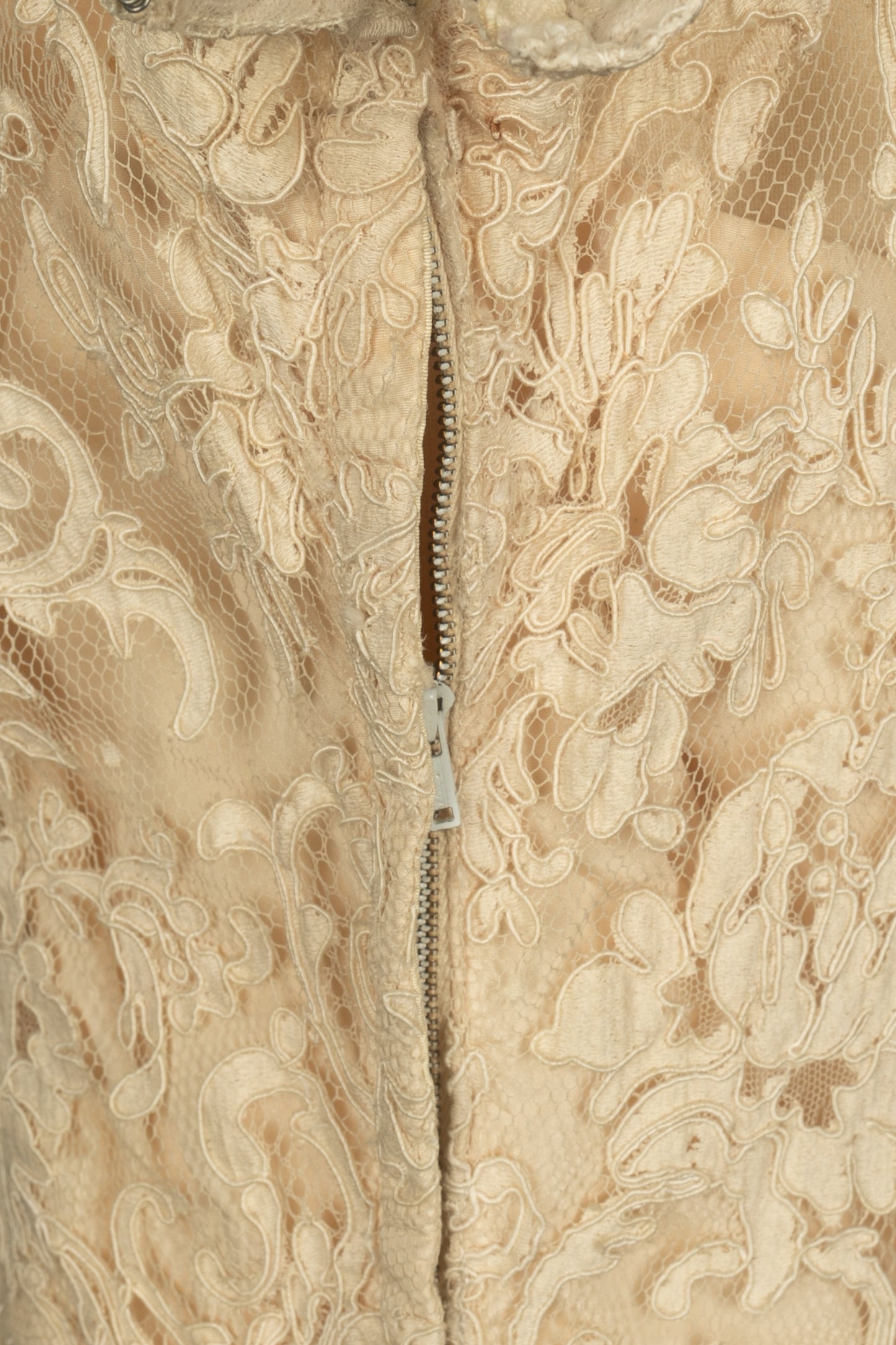 Robe en guipure 1950's