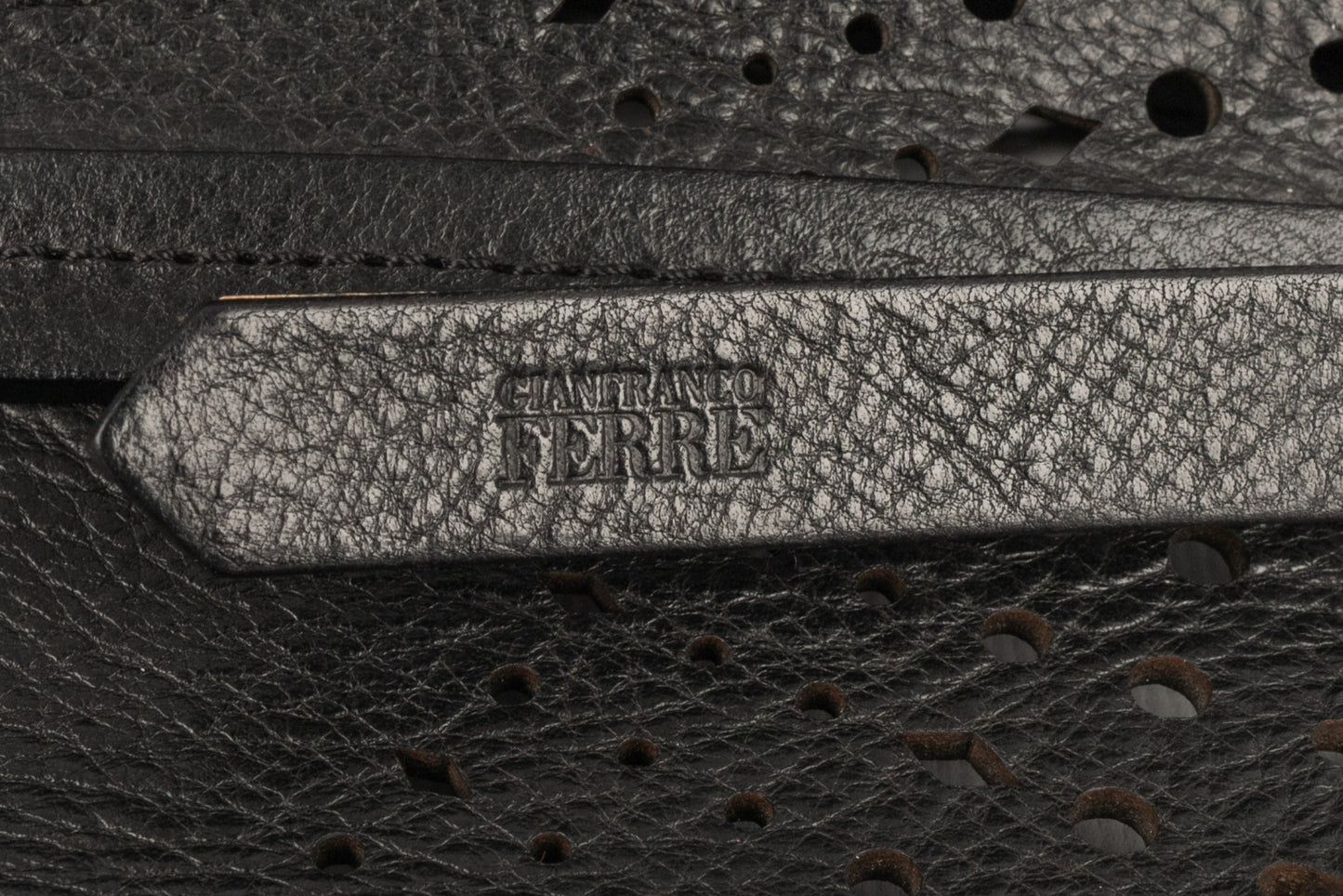 Ceinture en cuir Gianfranco Ferré