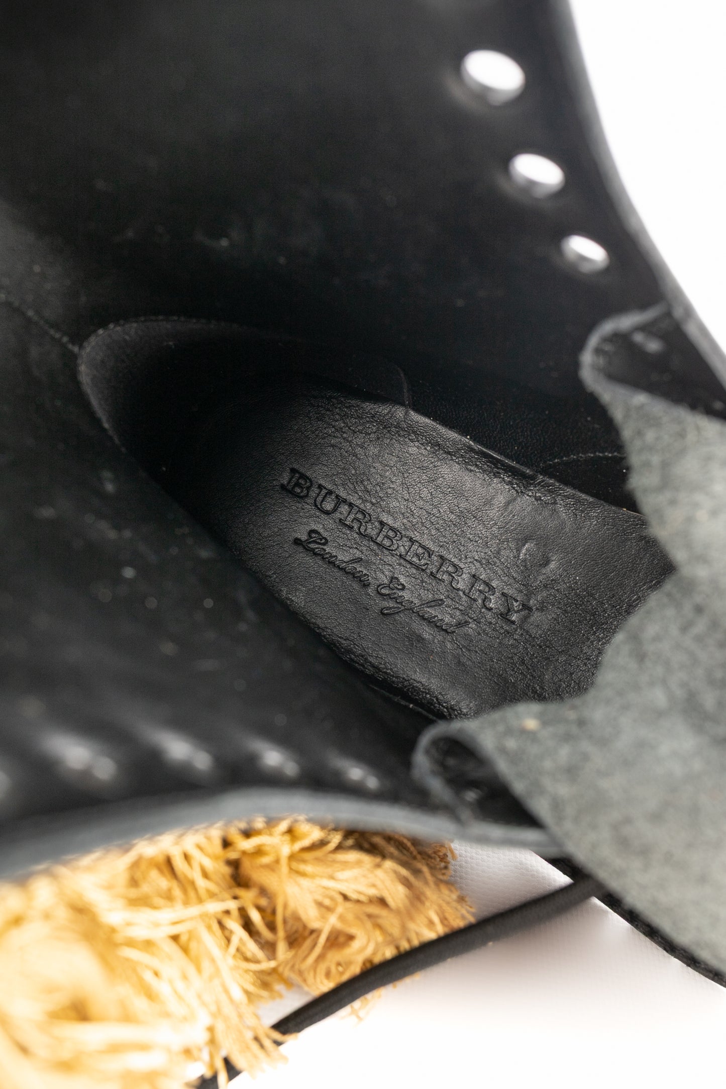 Bottines Burberry Automne 2016