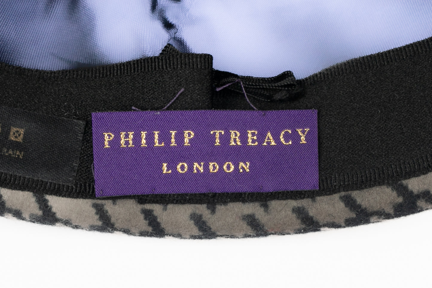 Chapeau pied de poule Philip Treacy