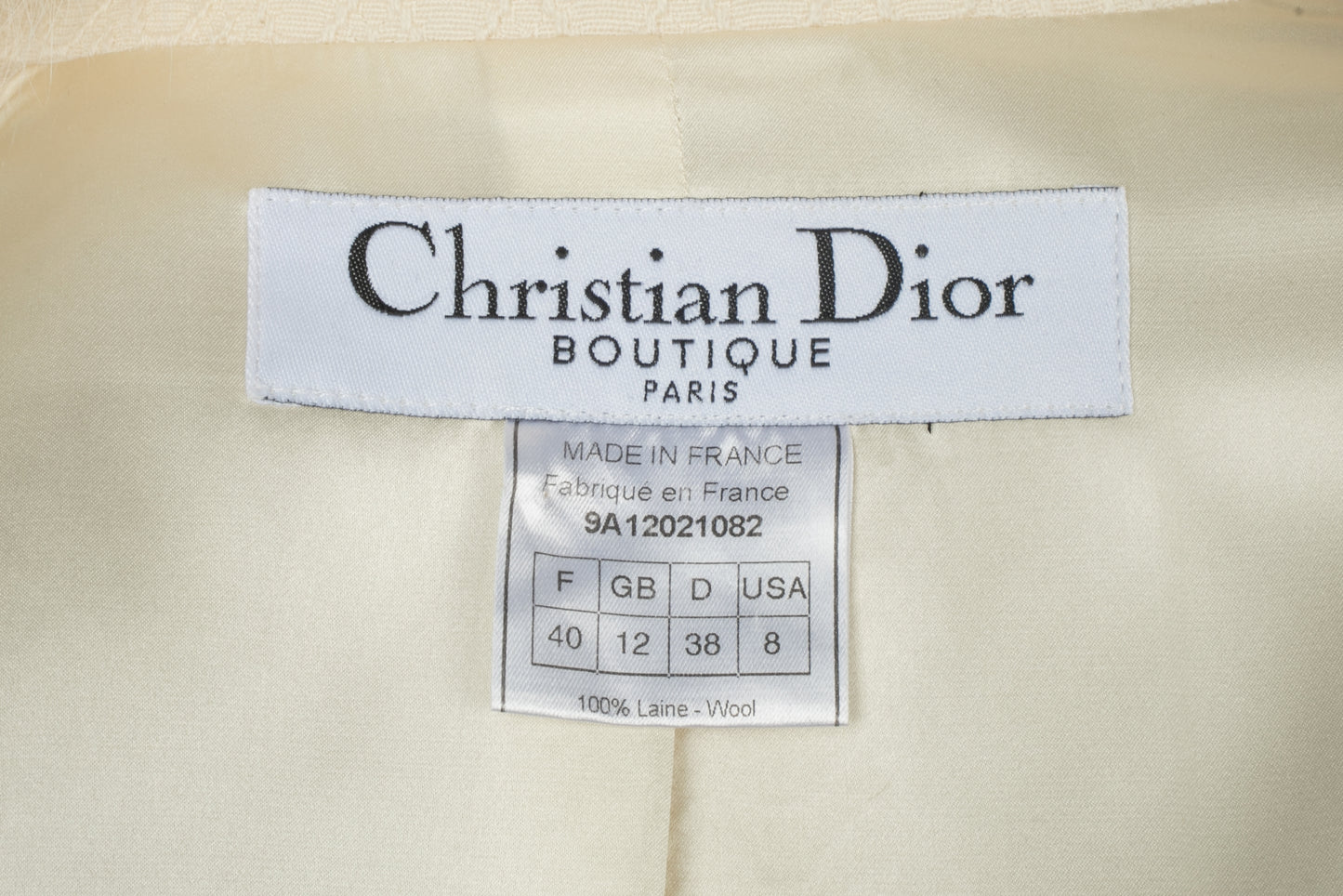 Veste Christian Dior 2009