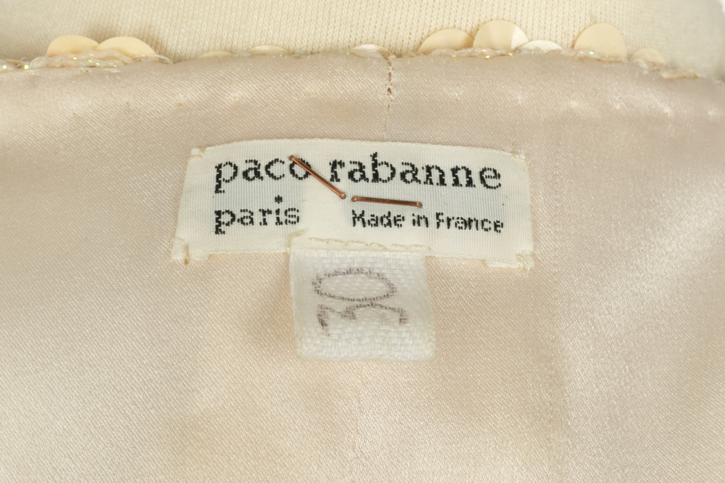 Veste Paco Rabanne Haute Couture Eté 1989