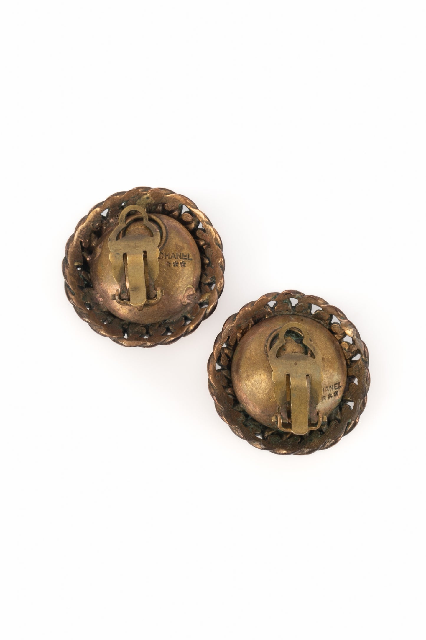 Boucles d'oreilles Chanel Haute Couture