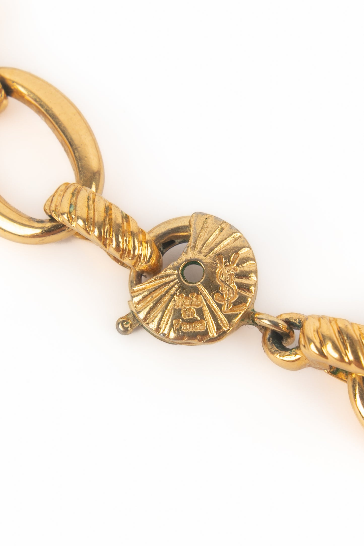 Collier strass Yves Saint Laurent