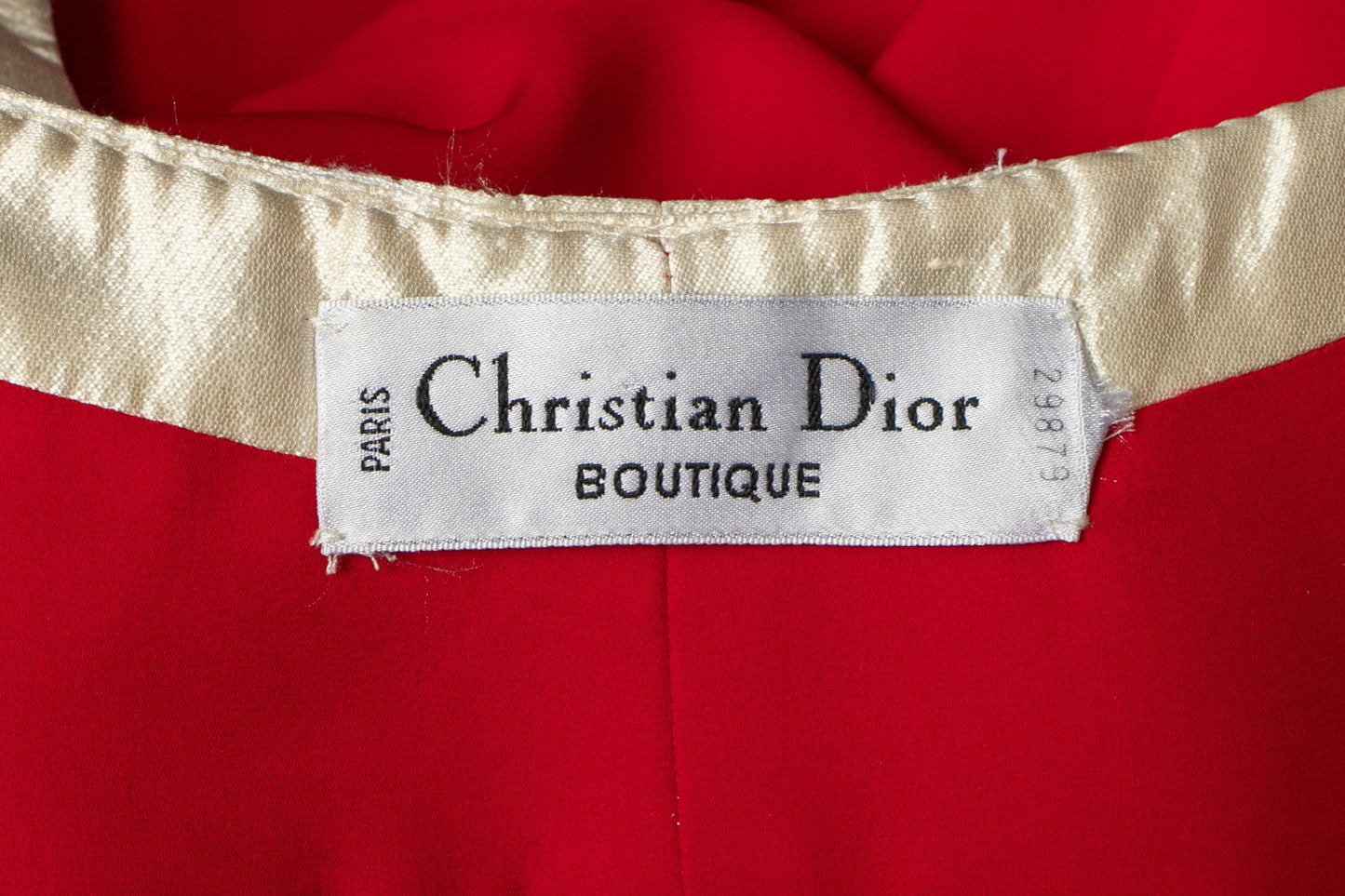 Robe Christian Dior Printemps-Été 1992
