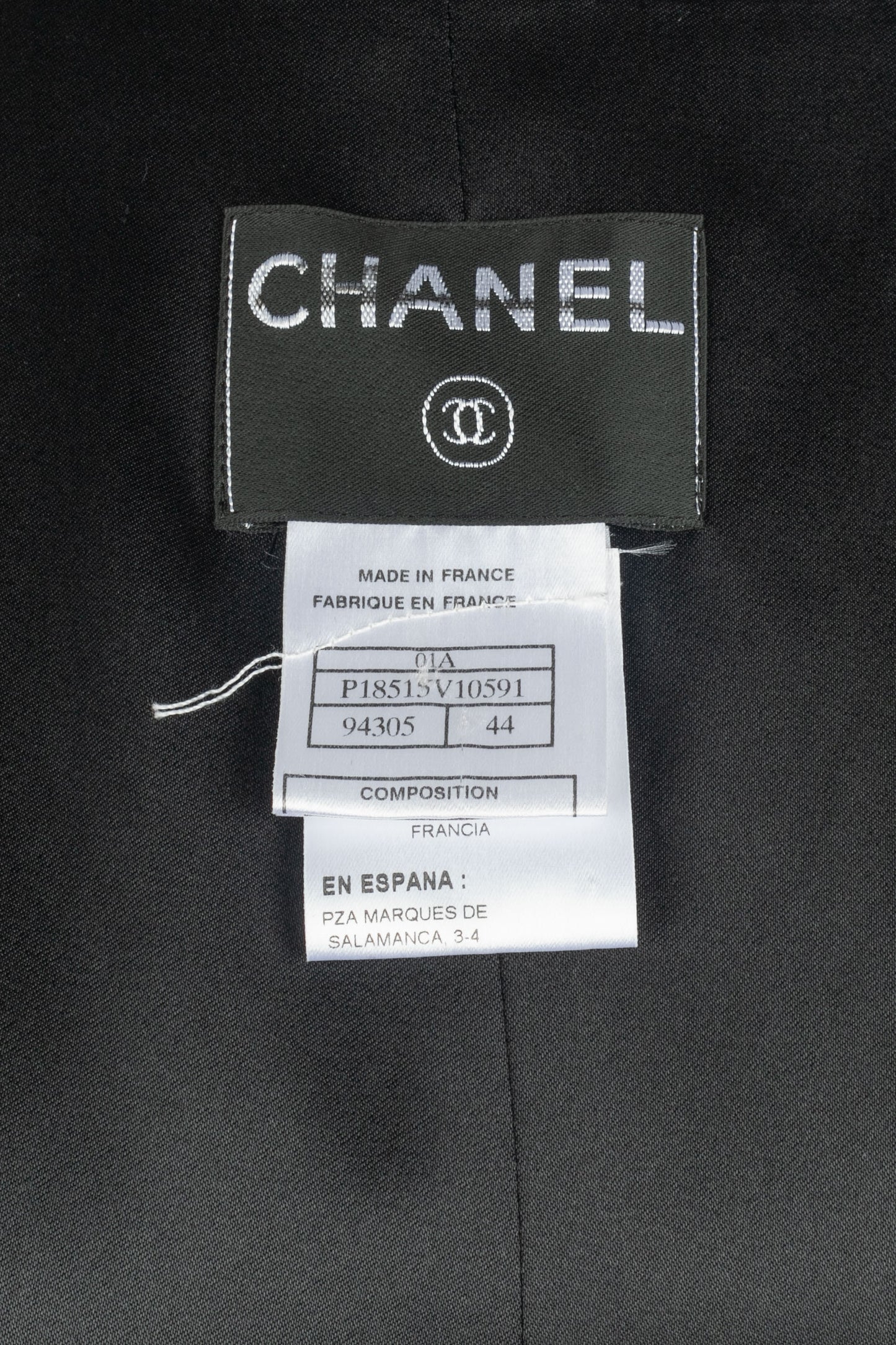 Cape Chanel Hiver 2001