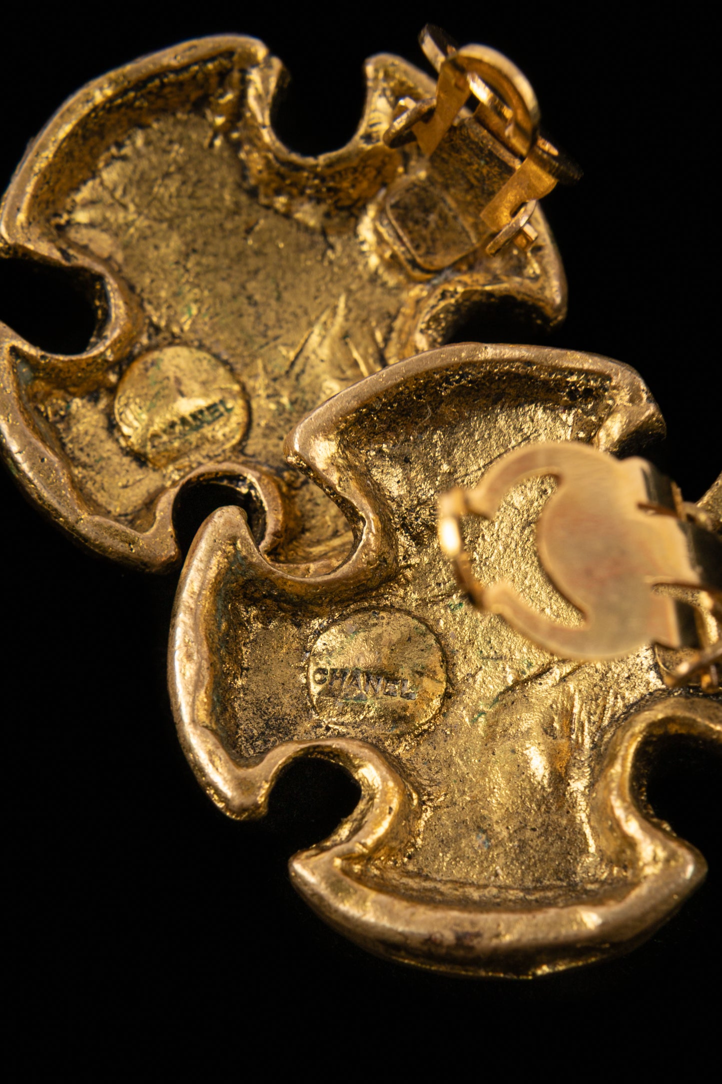 Boucles d'oreilles Chanel Haute Couture