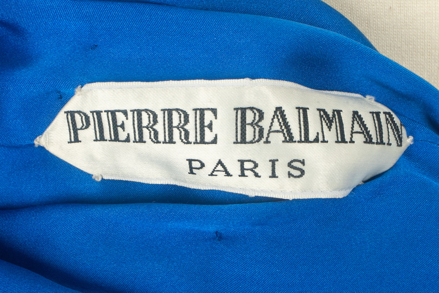 Robe Pierre Balmain Haute Couture Hiver 1985