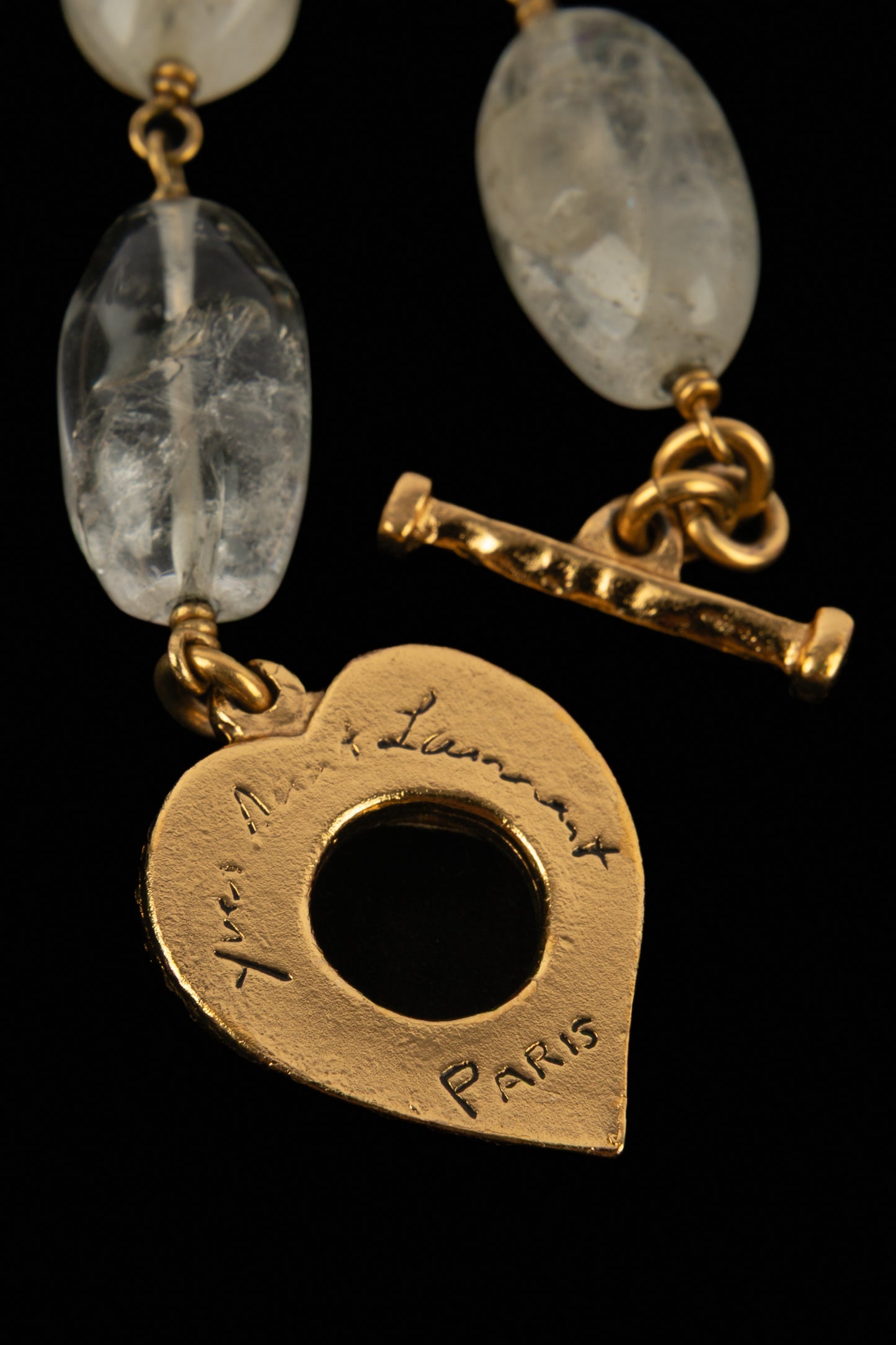 Collier Yves Saint Laurent Haute Couture Maison Goossens