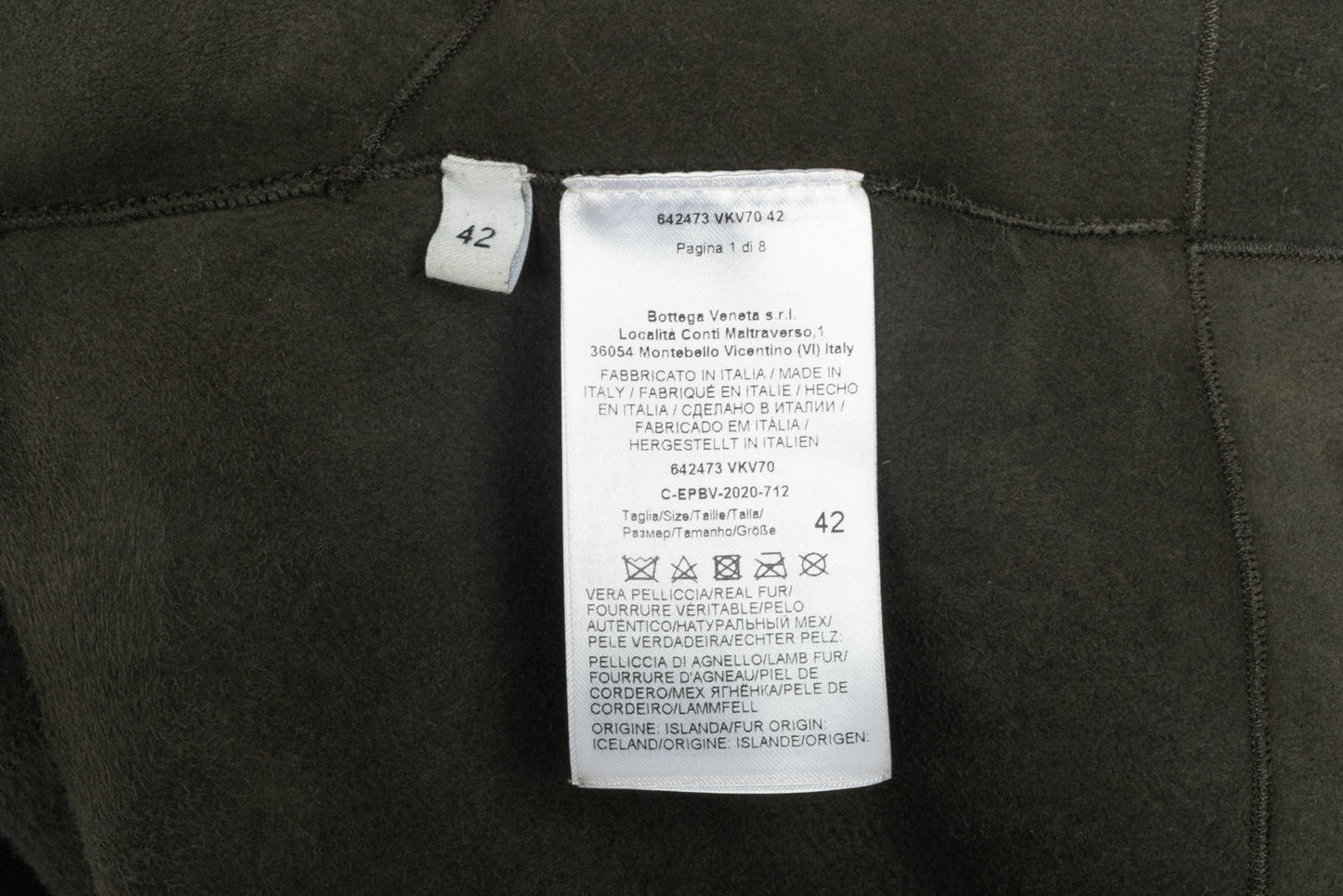 Manteau Bottega Veneta Hiver 2020