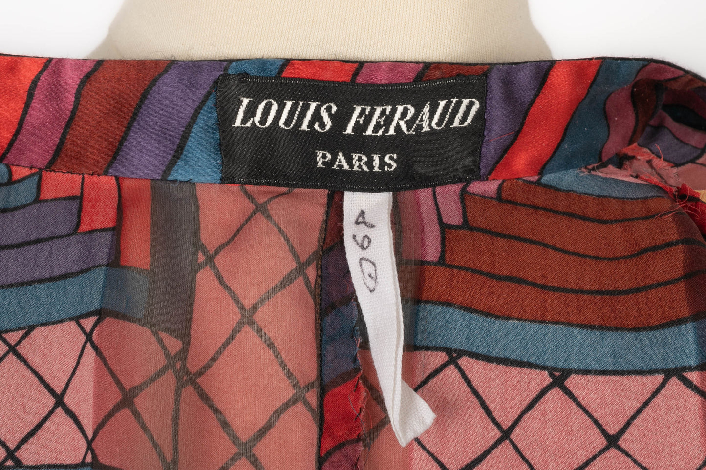 Chemisier Louis Feraud 1980's