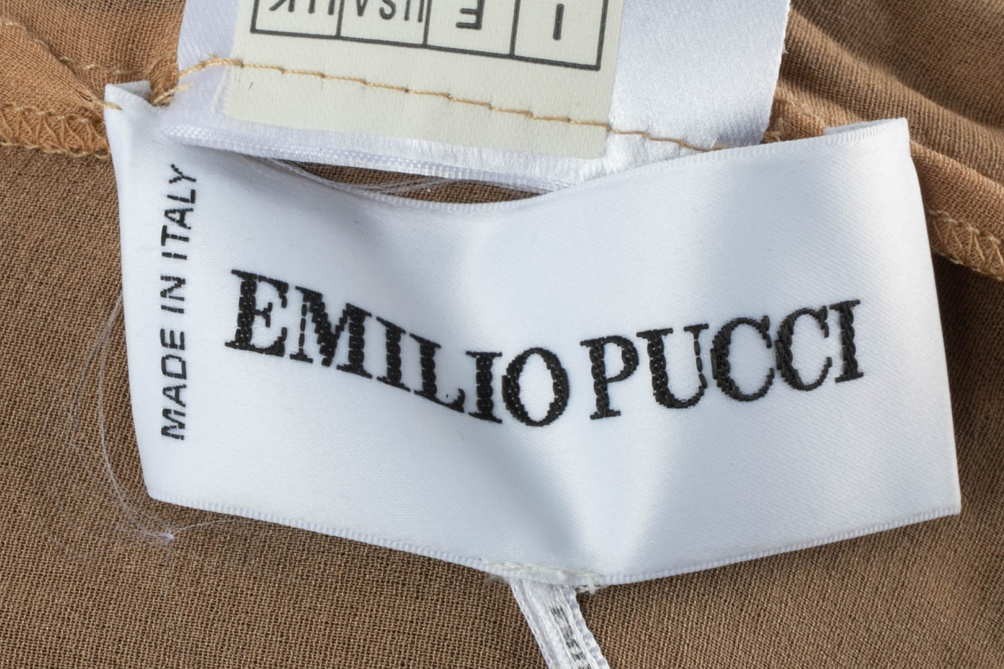 Robe à paillettes Pucci Automne 2011