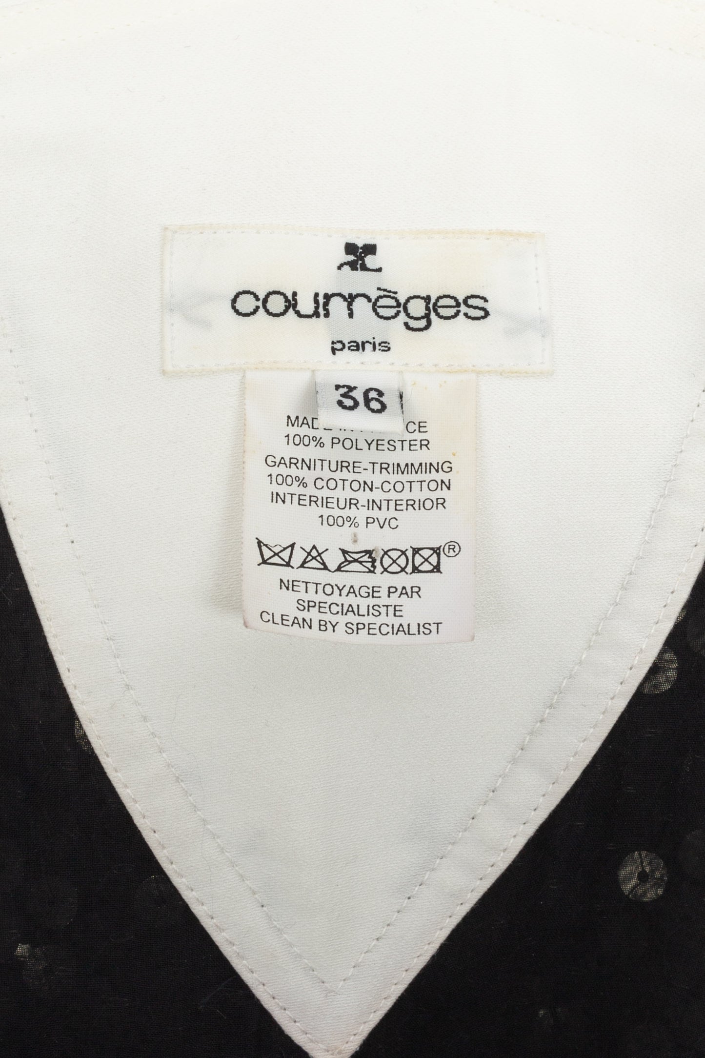 Combinaison Courrèges circa 1985