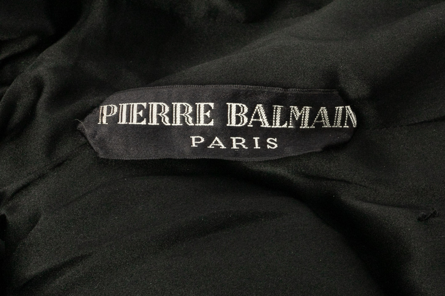 Robe Balmain Haute Couture Automne-Hiver 1984