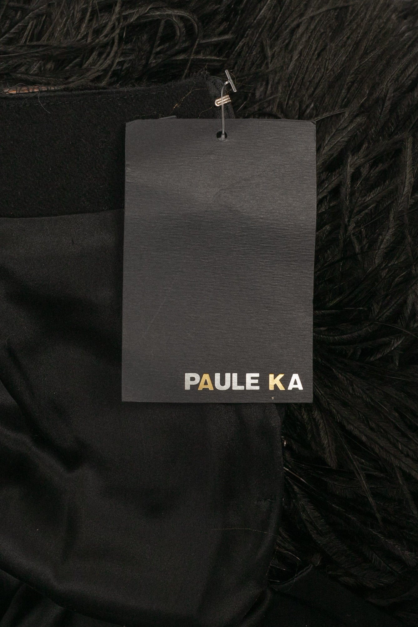 Jupe à plumes Paule Ka Hiver 2000