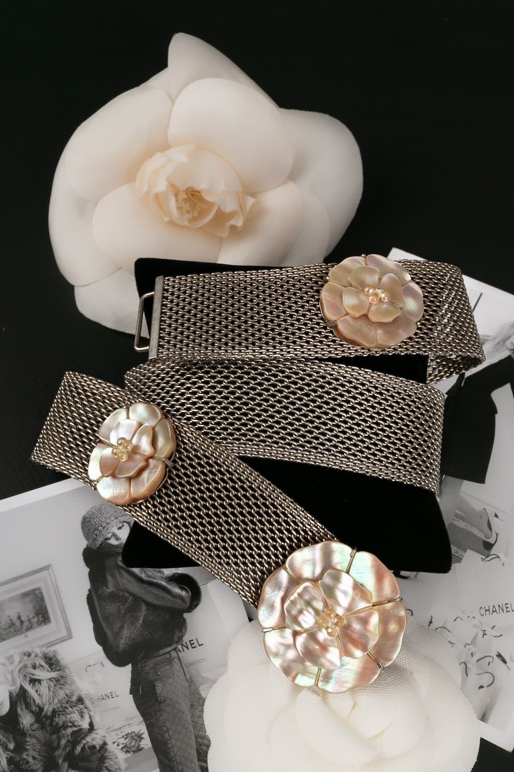 Chanel Fall 1998 Camellia Belt – Les Merveilles De Babellou