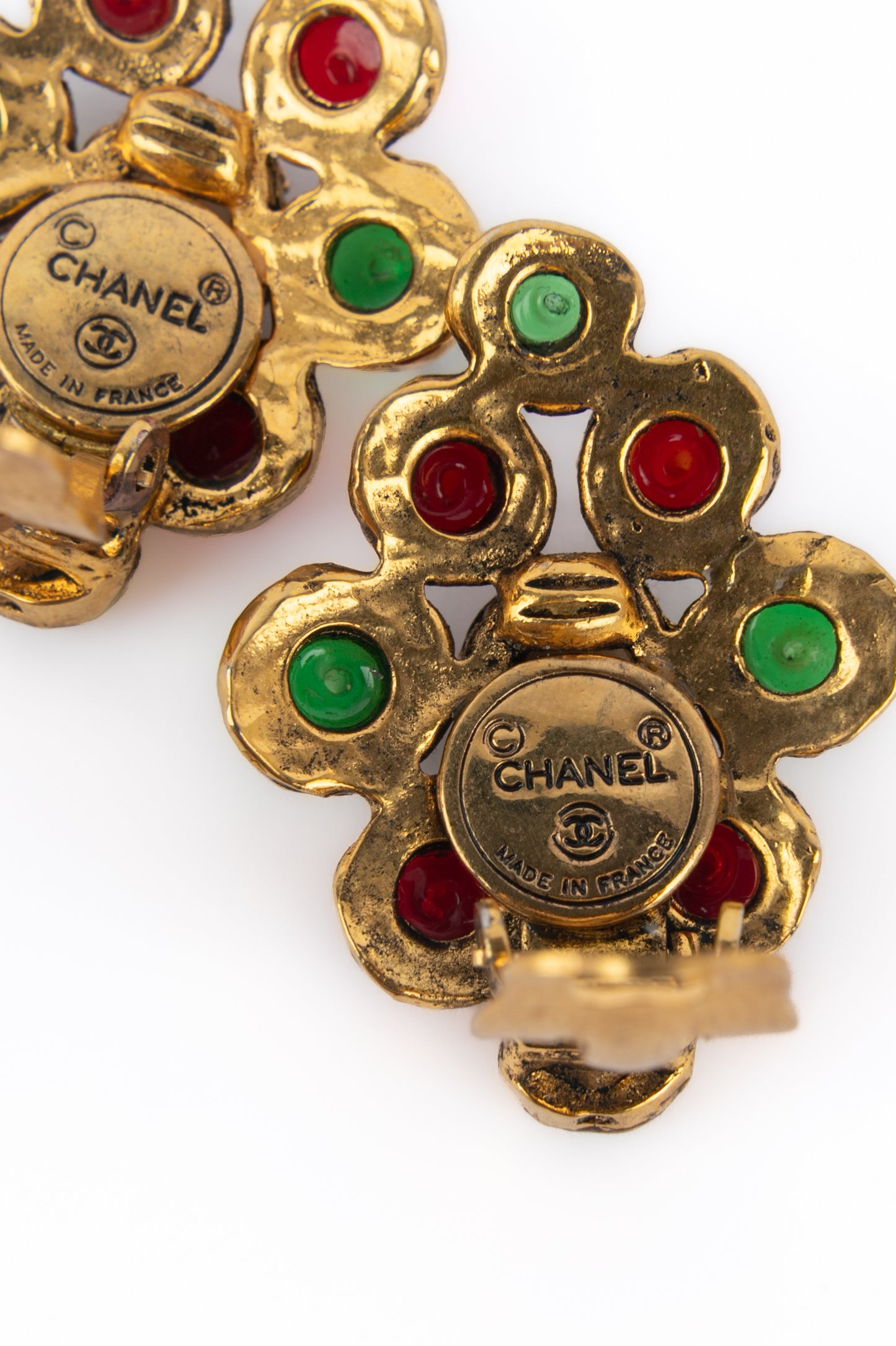 Boucles d'oreilles byzantines Chanel