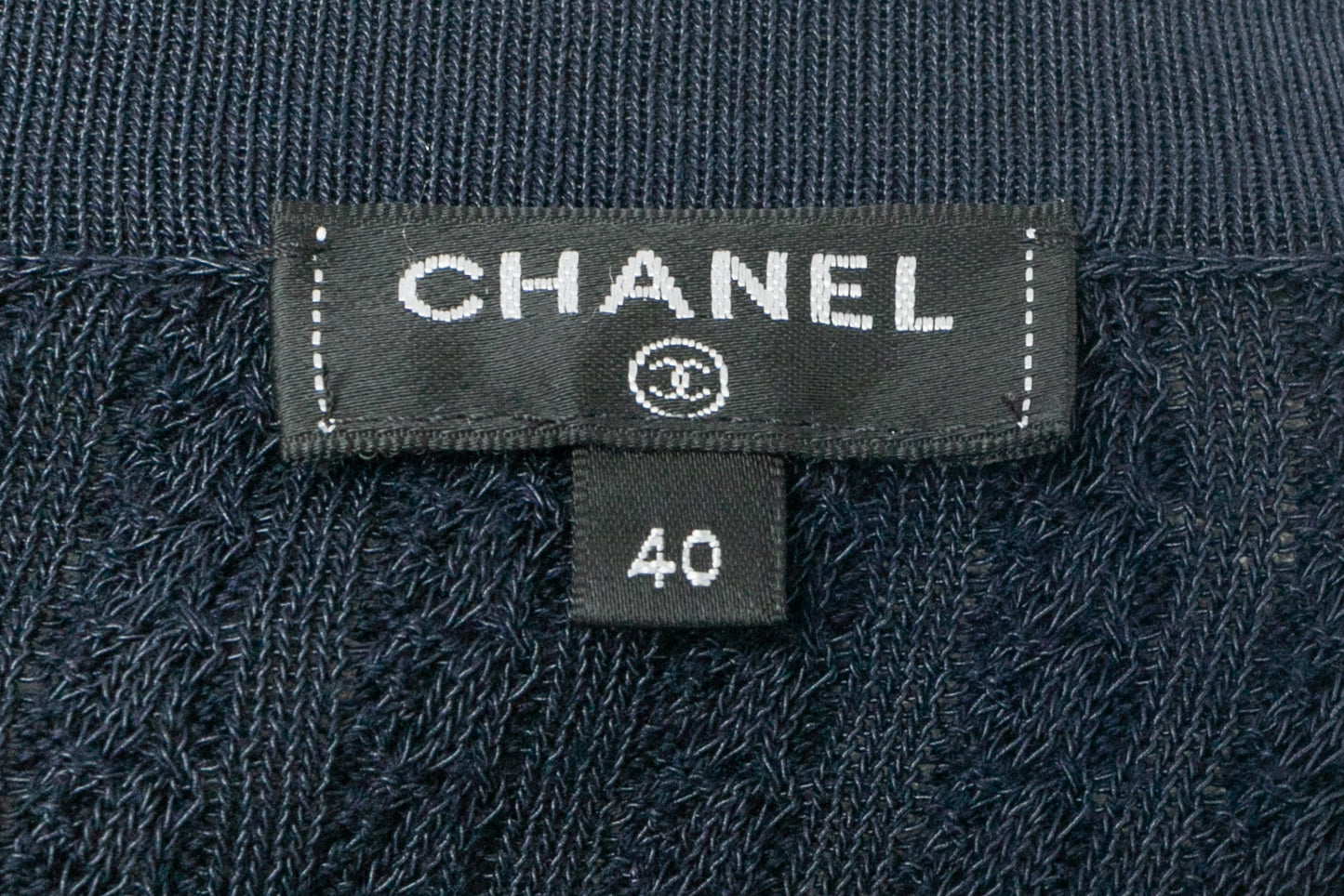 Robe en maille Chanel Pre Fall 2018