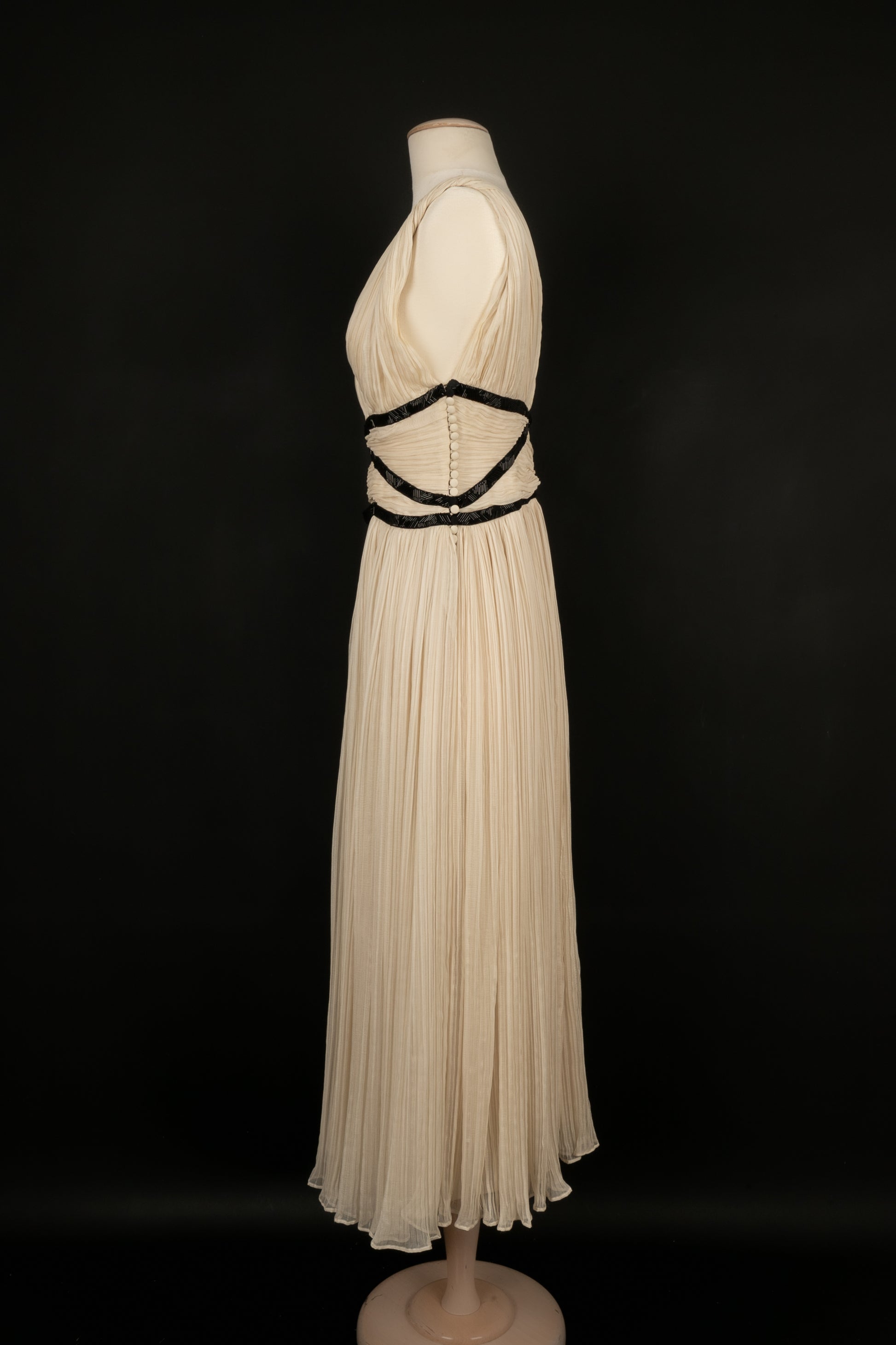 Robe plissée Dior Printemps 2012