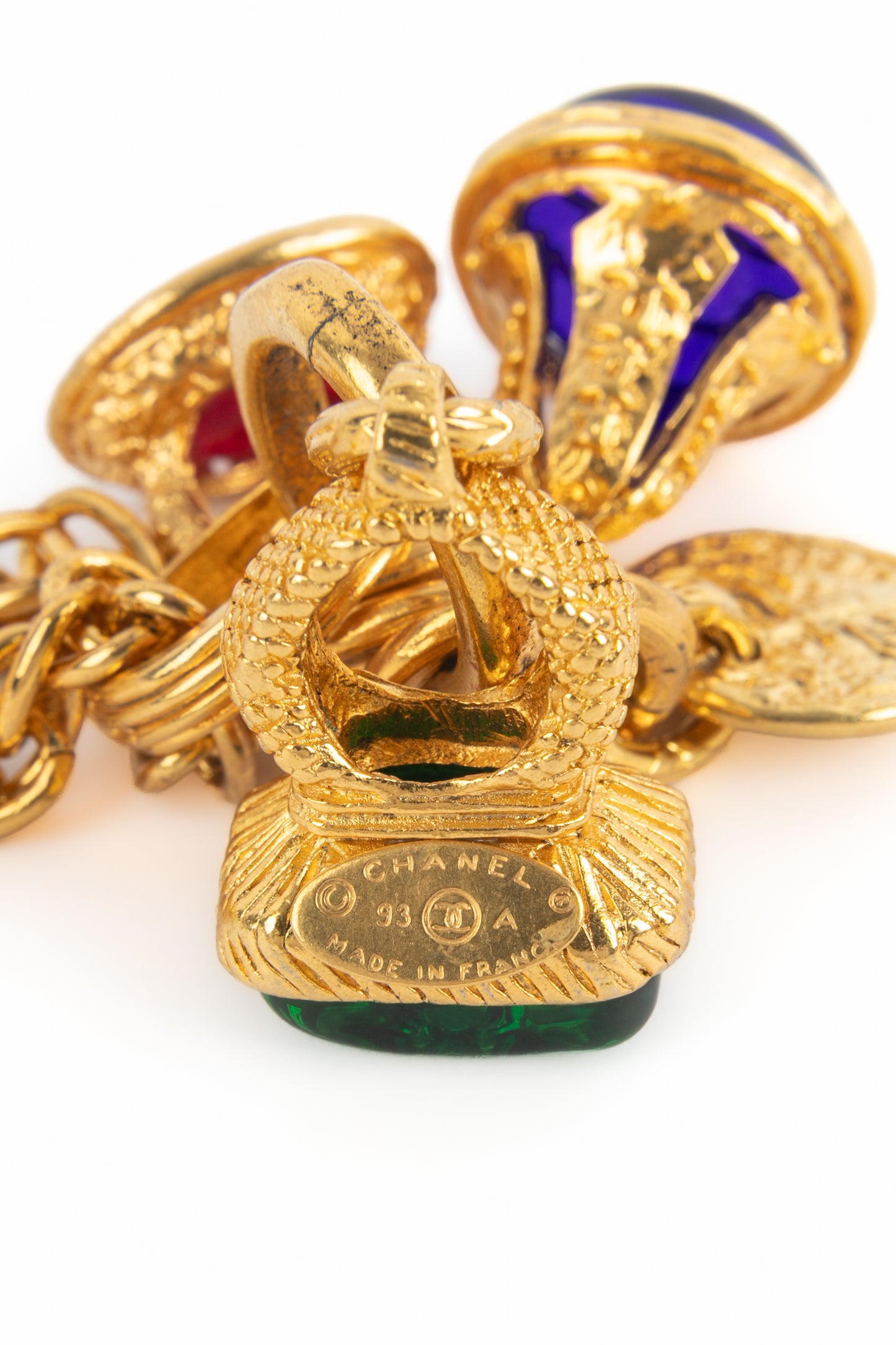 Collier "sceau" Chanel 1993