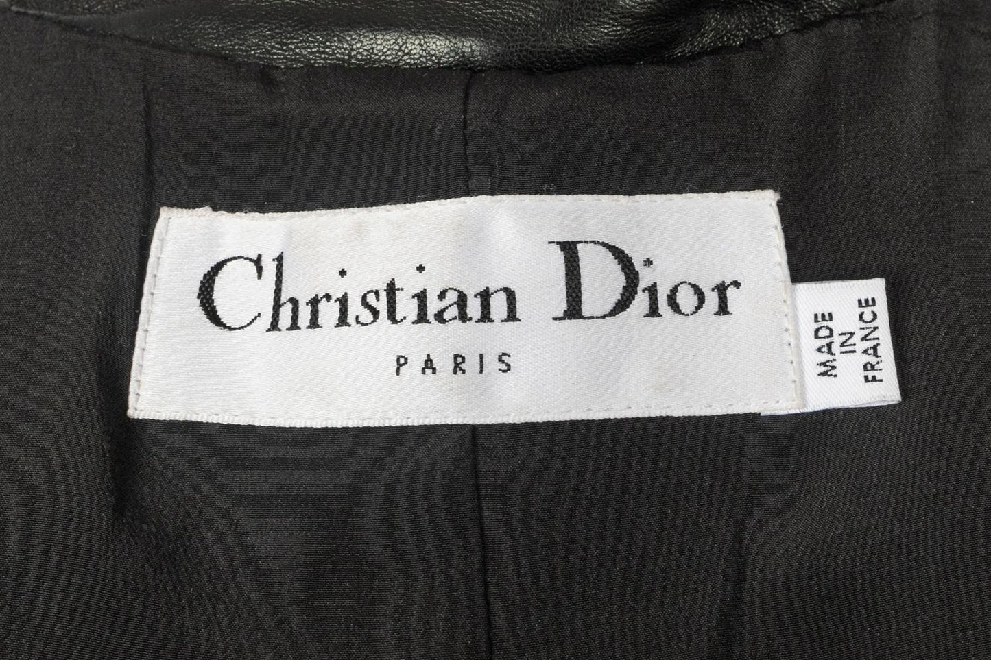 Veste en cuir Dior