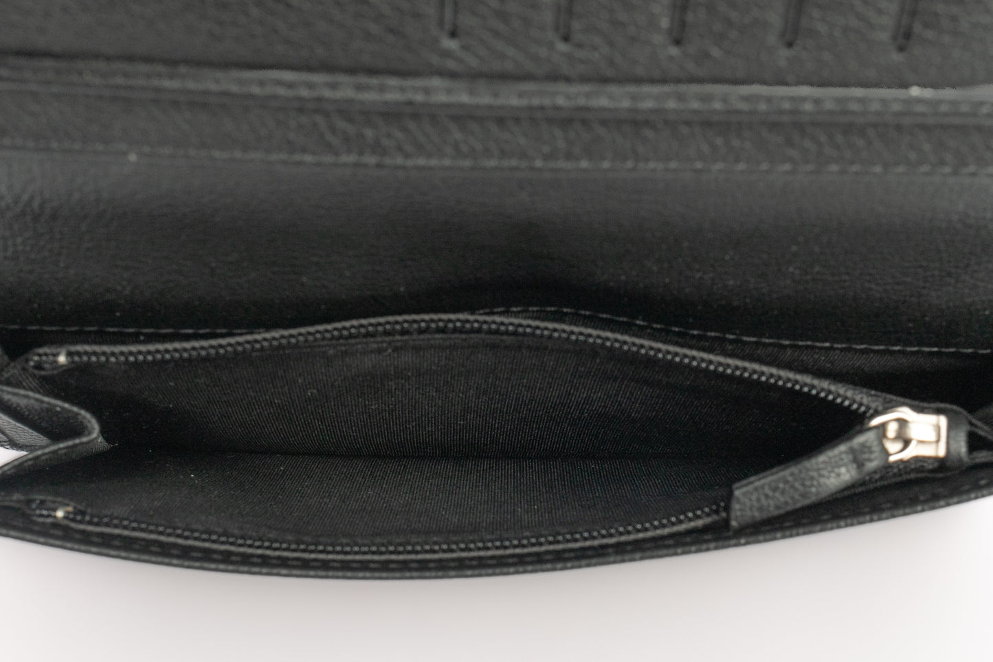 Portefeuille en cuir Chanel