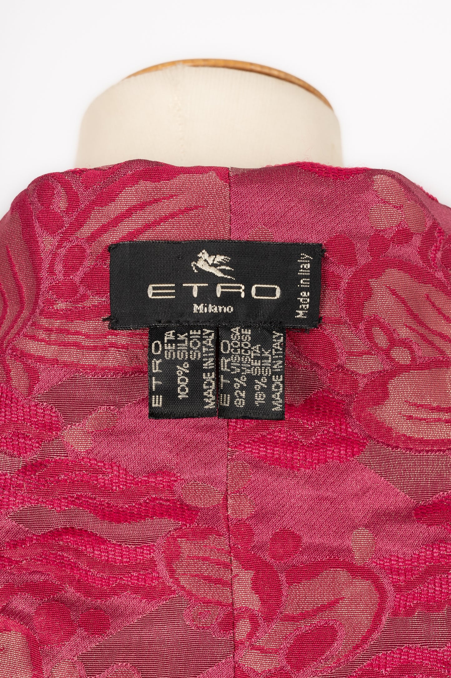 Veste en velours rose Étro