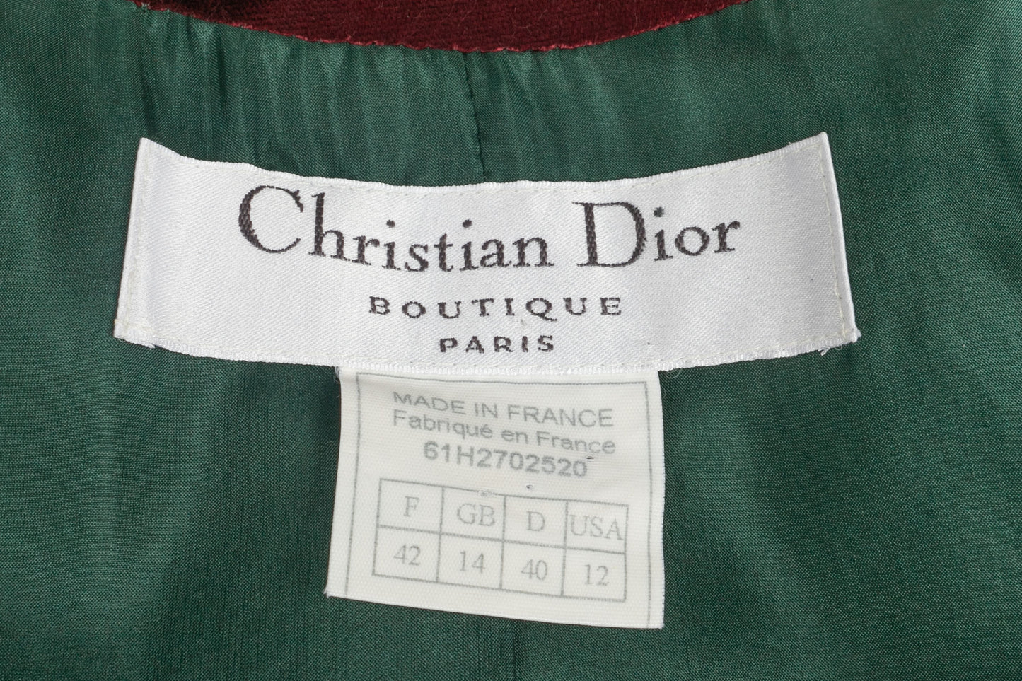 Ensemble Christian Dior 1996