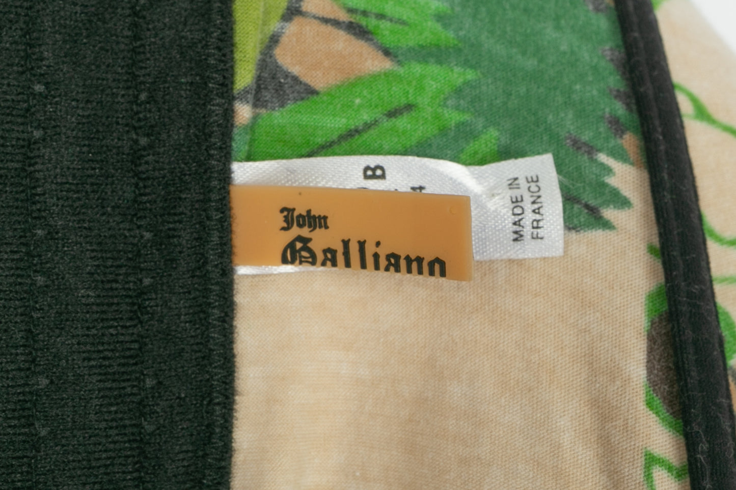 Haut bustier John Galliano